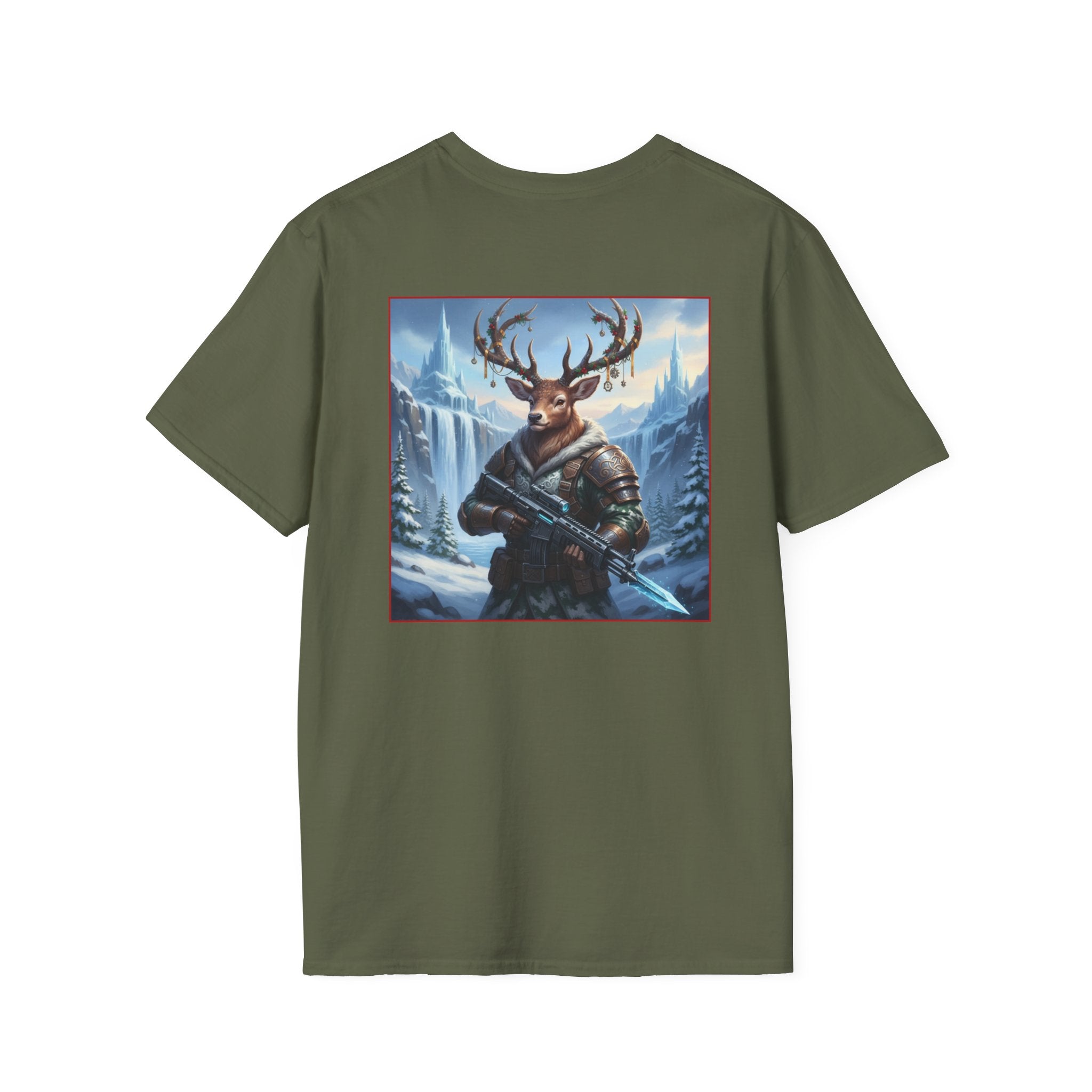 Yule Guard Patriotic Christmas Holiday ~ Unisex Softstyle T-Shirt