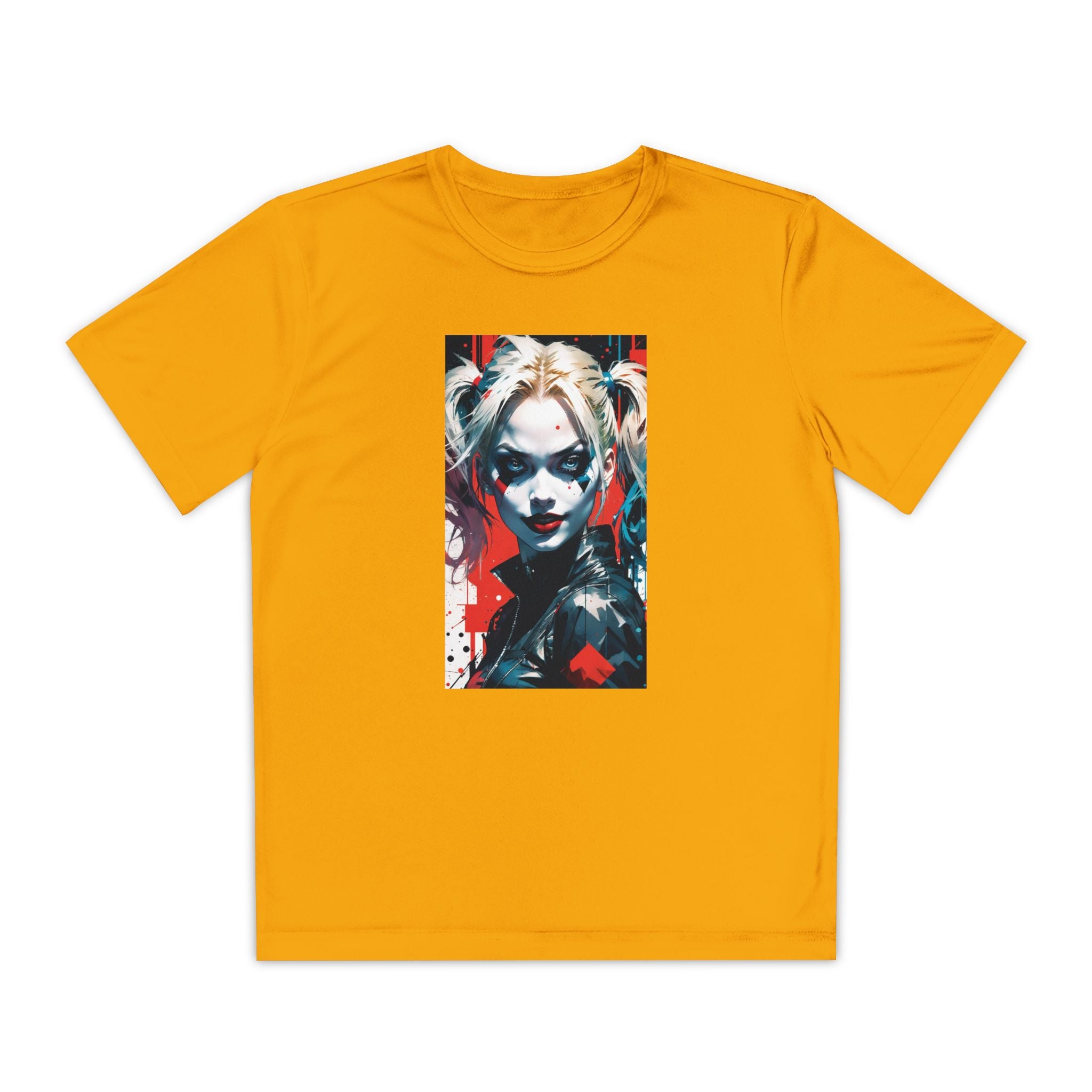 Superhero Youth T-Shirt Sports Graphic Tee, Cool Athletic Shirt for Kids