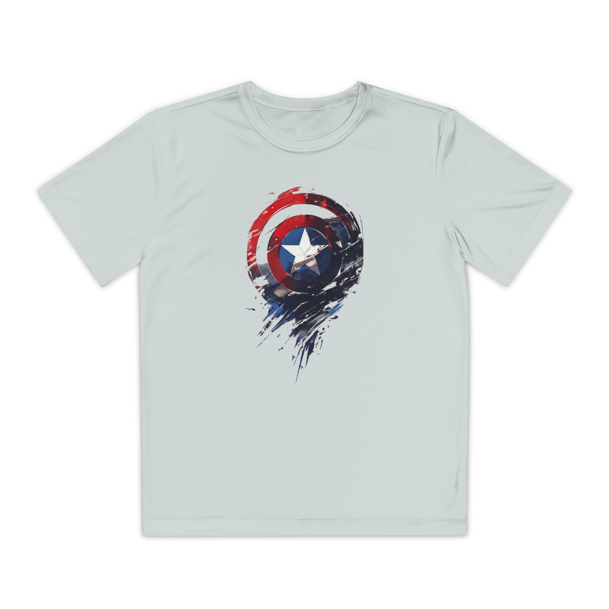 Advengers Youth T-Shirt Sports Graphic Tee, Cool Athletic Shirt for Kids