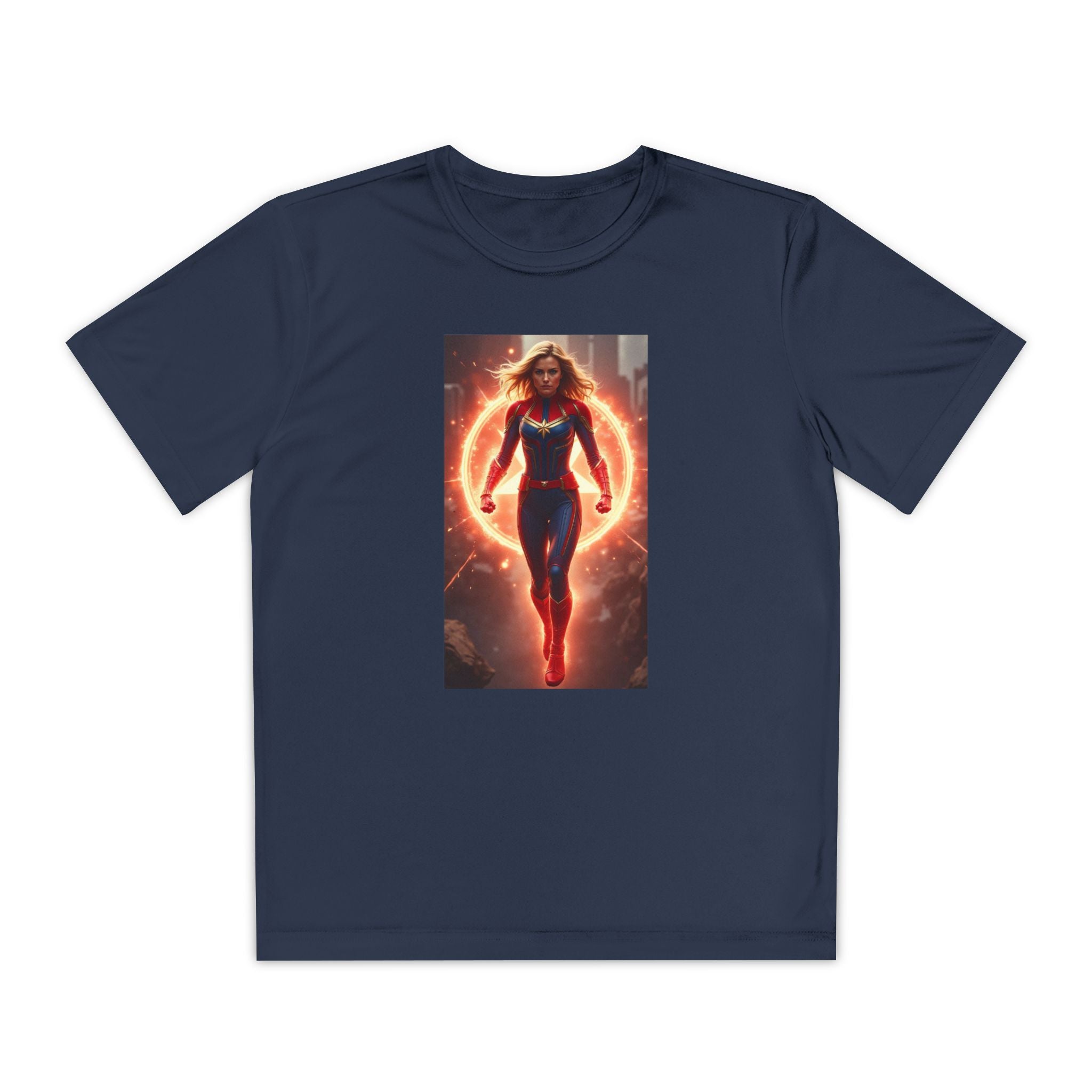 Advengers Youth T-Shirt Sports Graphic Tee, Cool Athletic Shirt for Kids, Perfect for Sports Events, Team Spirit