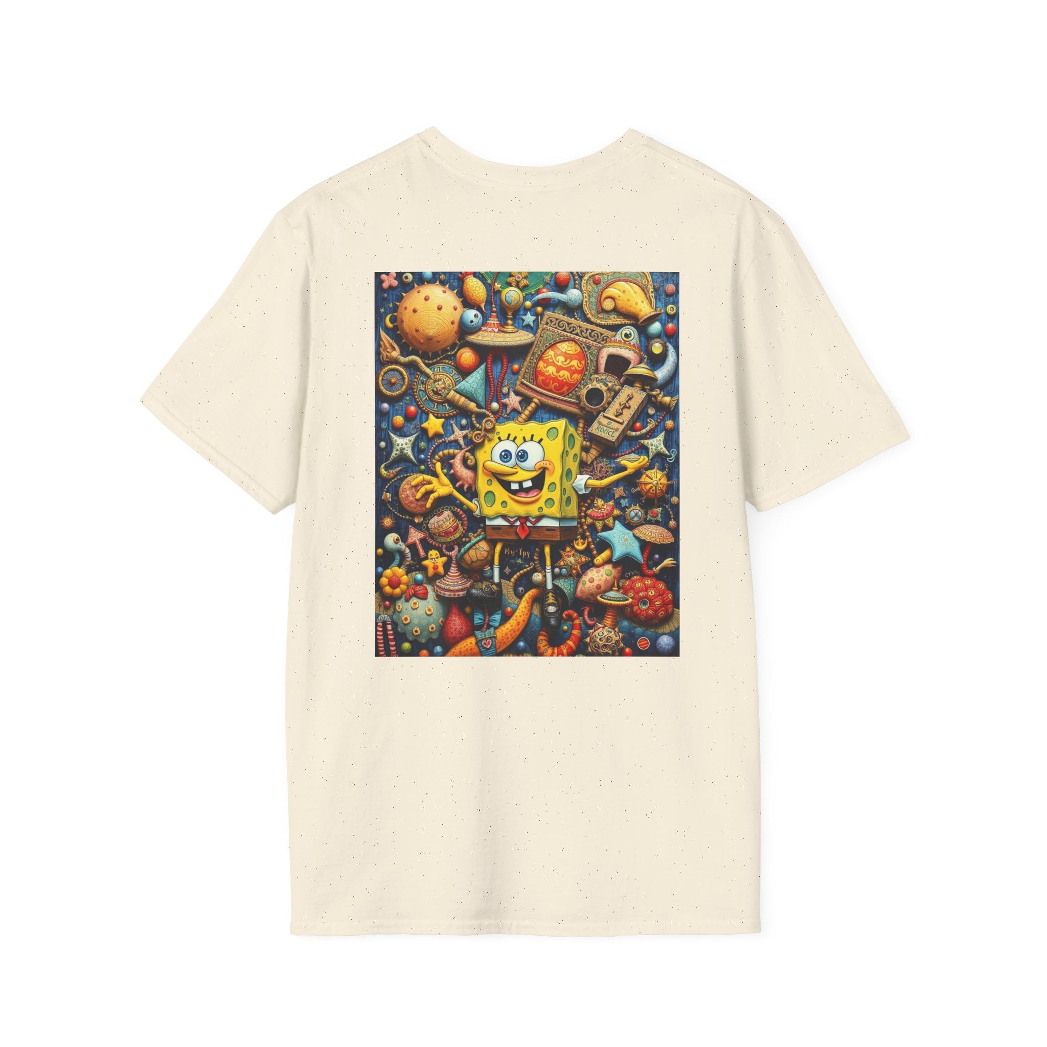 SpongeBob SquarePants Kids T-Shirt, Mr Krabs Squidward Patrick Star Youth Tee, Nickelodeon Children's TV Shirt, Unisex Softstyle