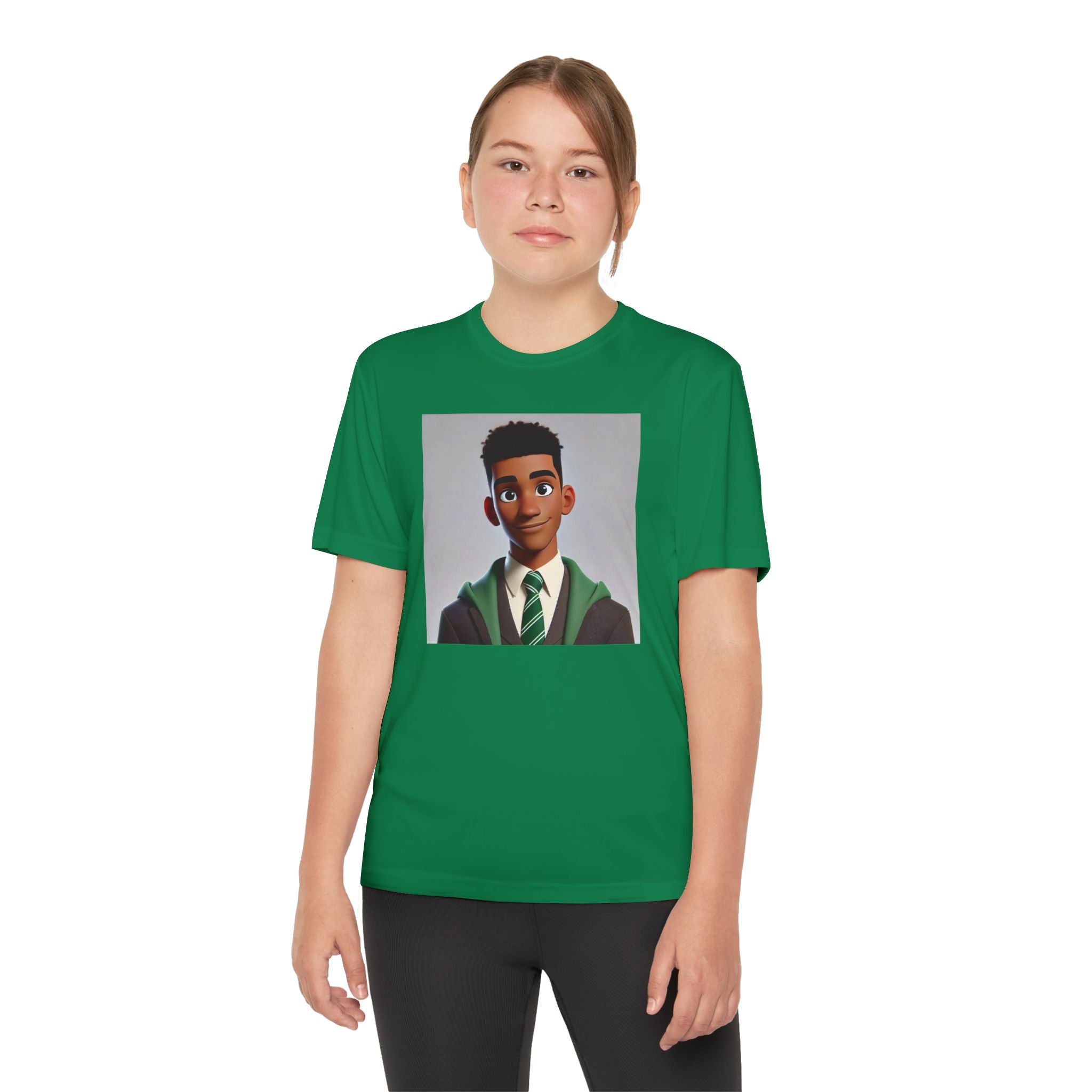 Youth Competitor Tee - Harry Potter, Wizard School Shirt, Magical Kids Top, Hogwarts Fan Gift, Sorcerer's Stone T-Shirt