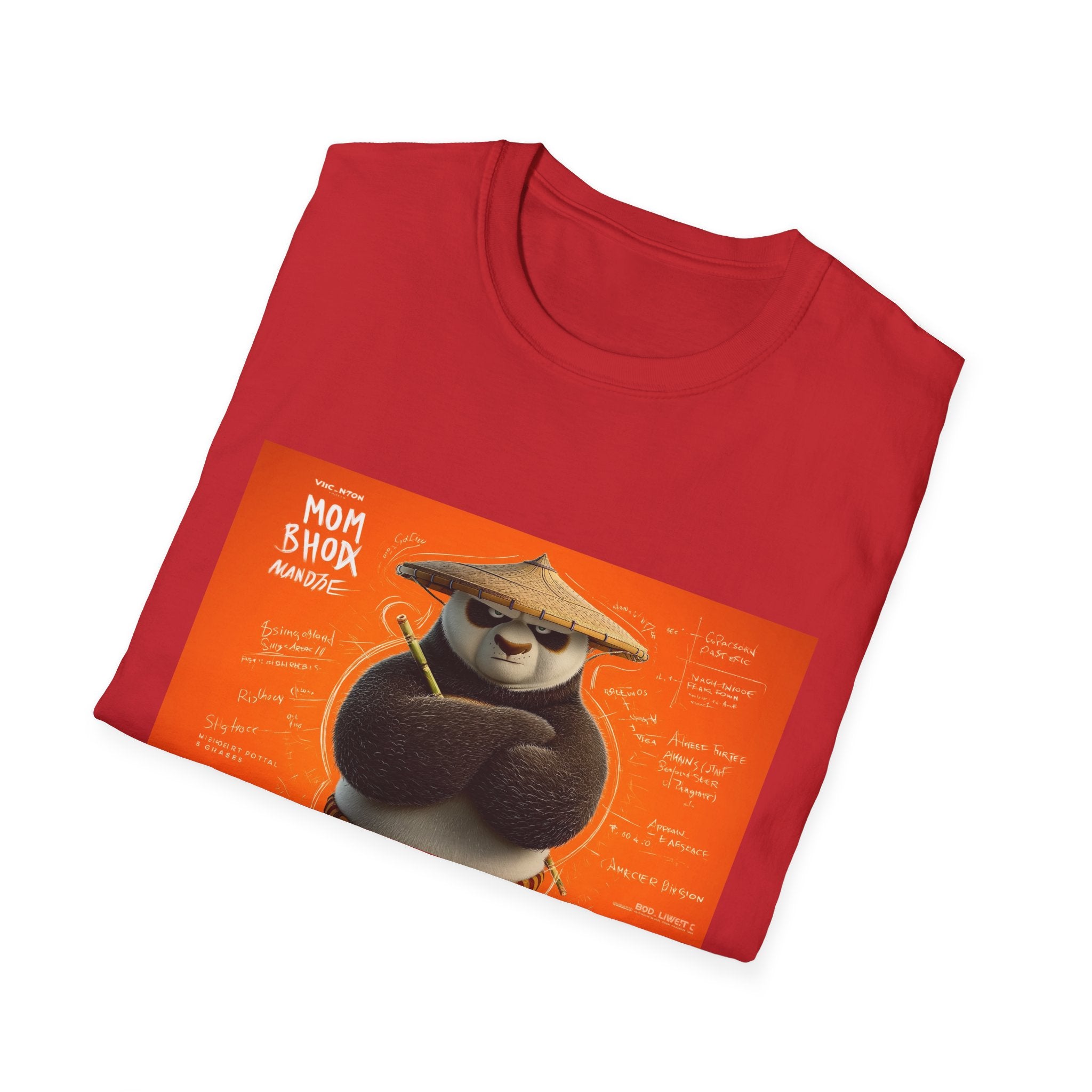 Kung Fu Panda Unisex Softstyle T-Shirt, DreamWorks Animation Youth Competitor Tee, Graphic Tee, Movie Fan Gift, Cult Classic Shirt, Comfy