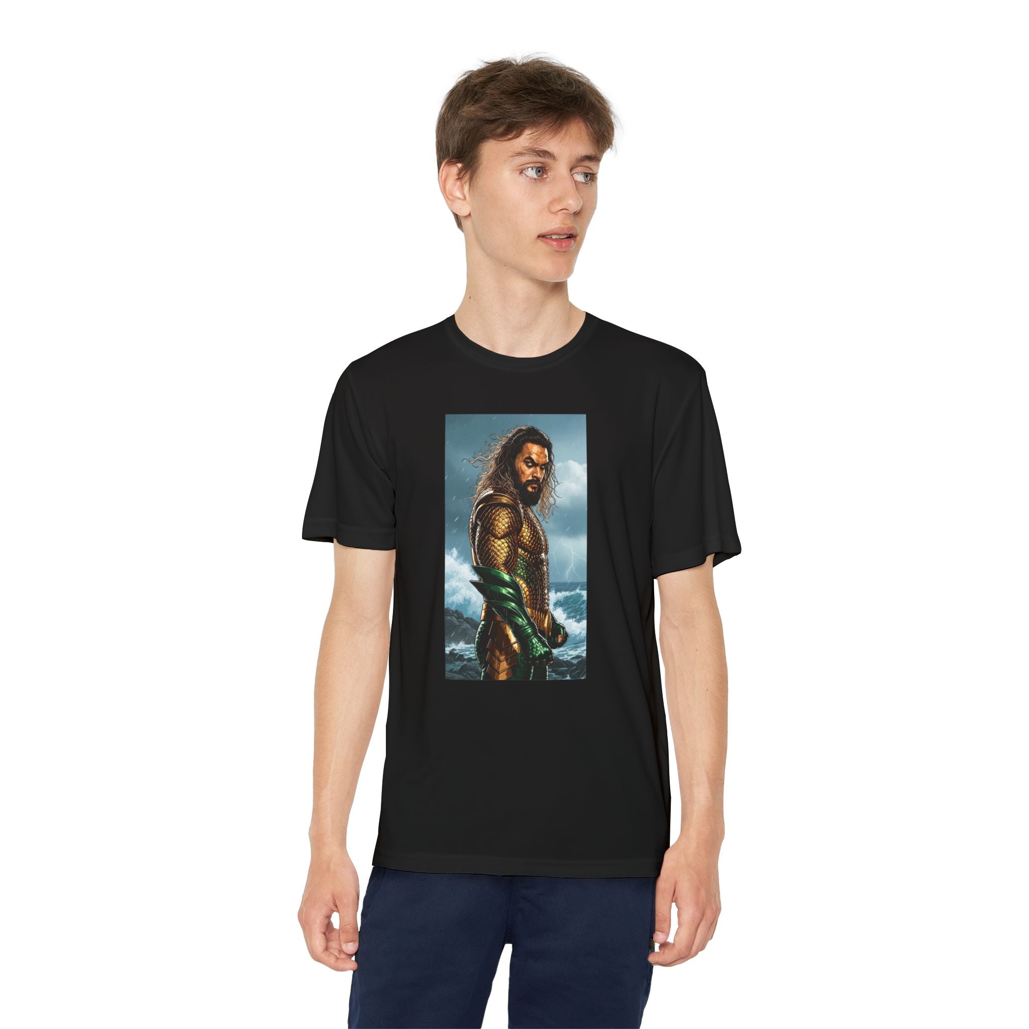 Aquaman Superhero Youth Tee, Kids Superhero Shirt, Child Aquaman T-shirt, Comic Book Tee, Superhero Fan Gift