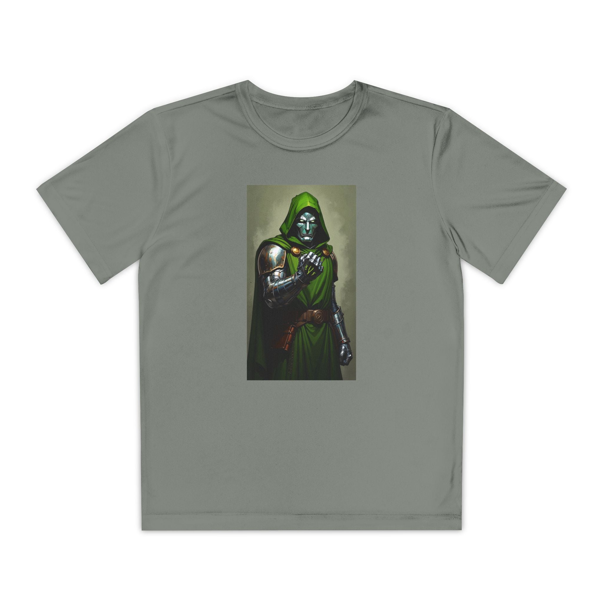 Dr Doom Superhero Marvel Patriotic, Kids Graphic T-Shirt, Boys Hero Top, Girls Comic Book Clothing, Birthday