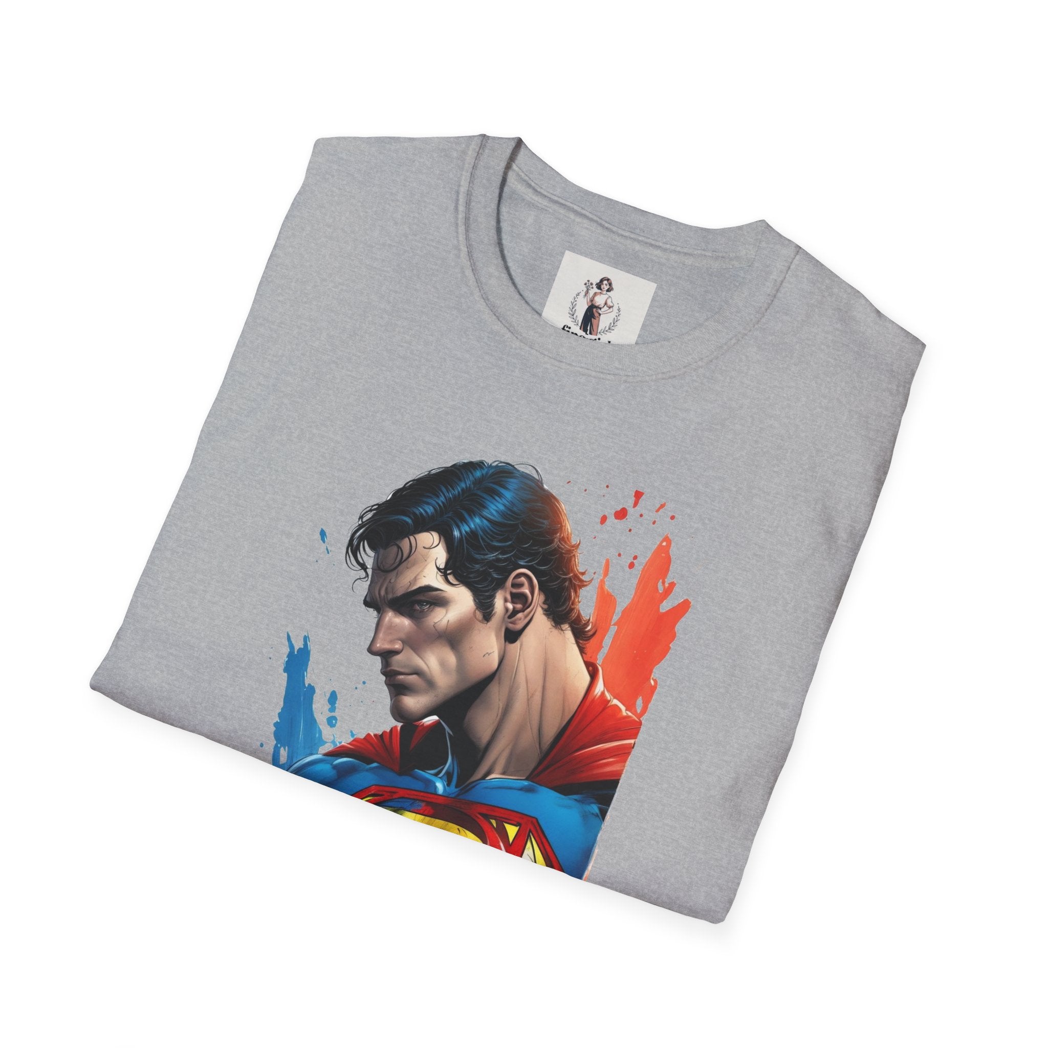 Superman Hero Unisex Softstyle T-Shirt