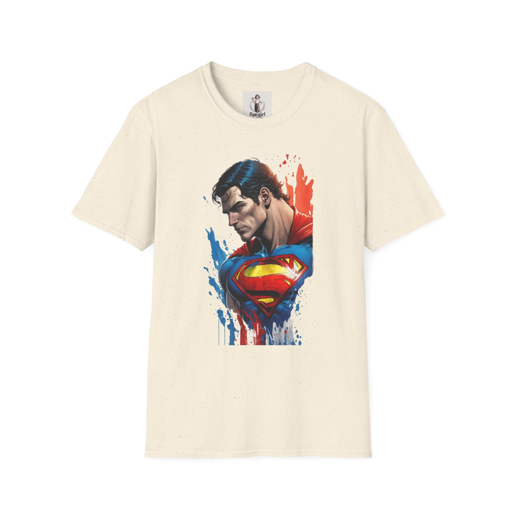 Superman Hero Unisex Softstyle T-Shirt
