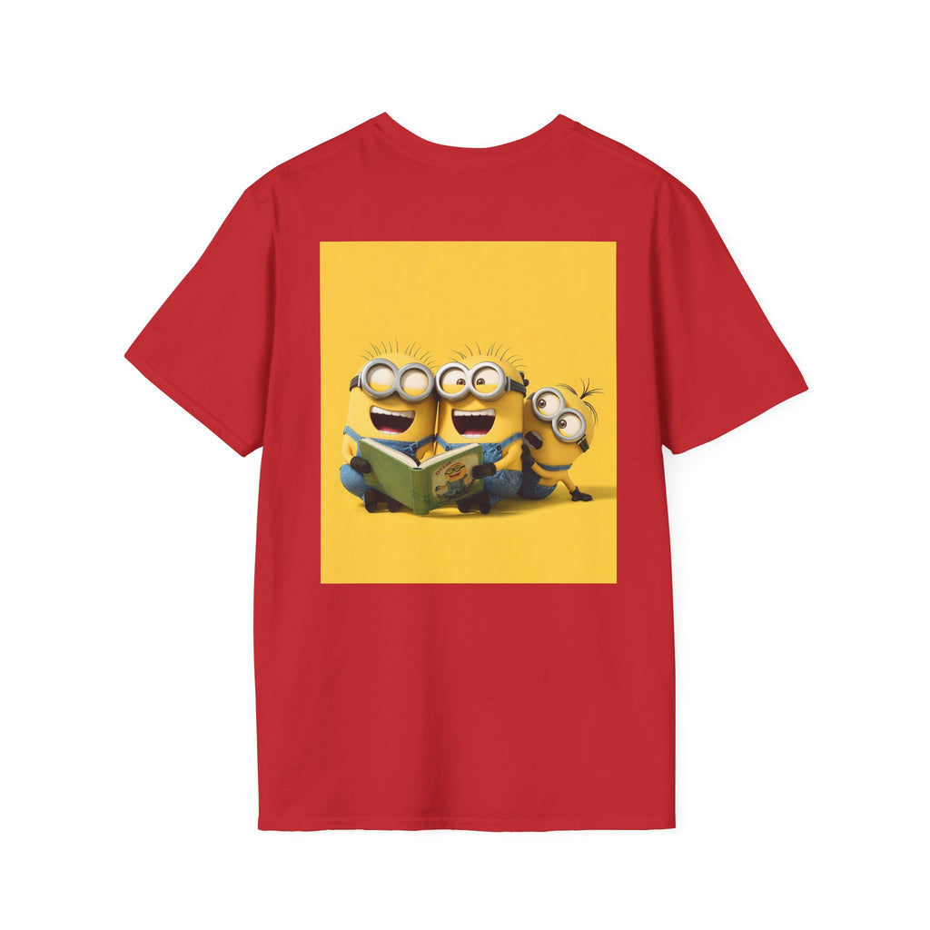 Minions Despicable Me Youth T-Shirt Gru Movie Fan Tee, Unisex Softstyle Shirt, Kids Birthday Gift, Cartoon Character Top, Funny Graphic Tee