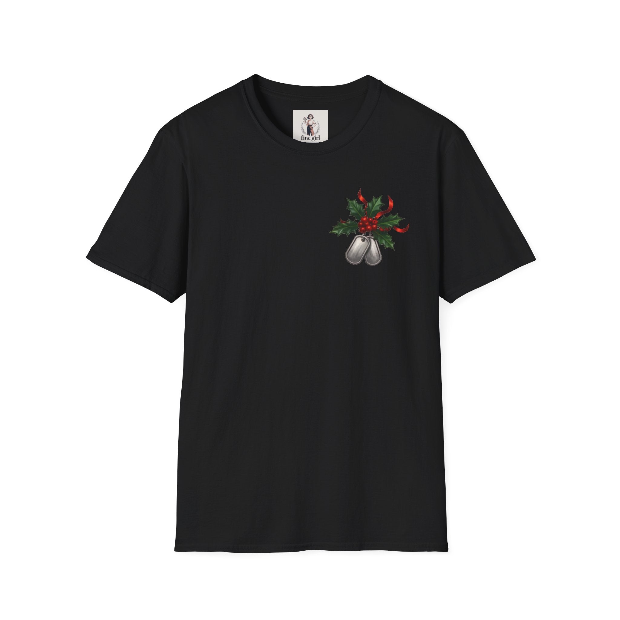 Yule Guard Patriotic Christmas Holiday ~ Unisex Softstyle T-Shirt