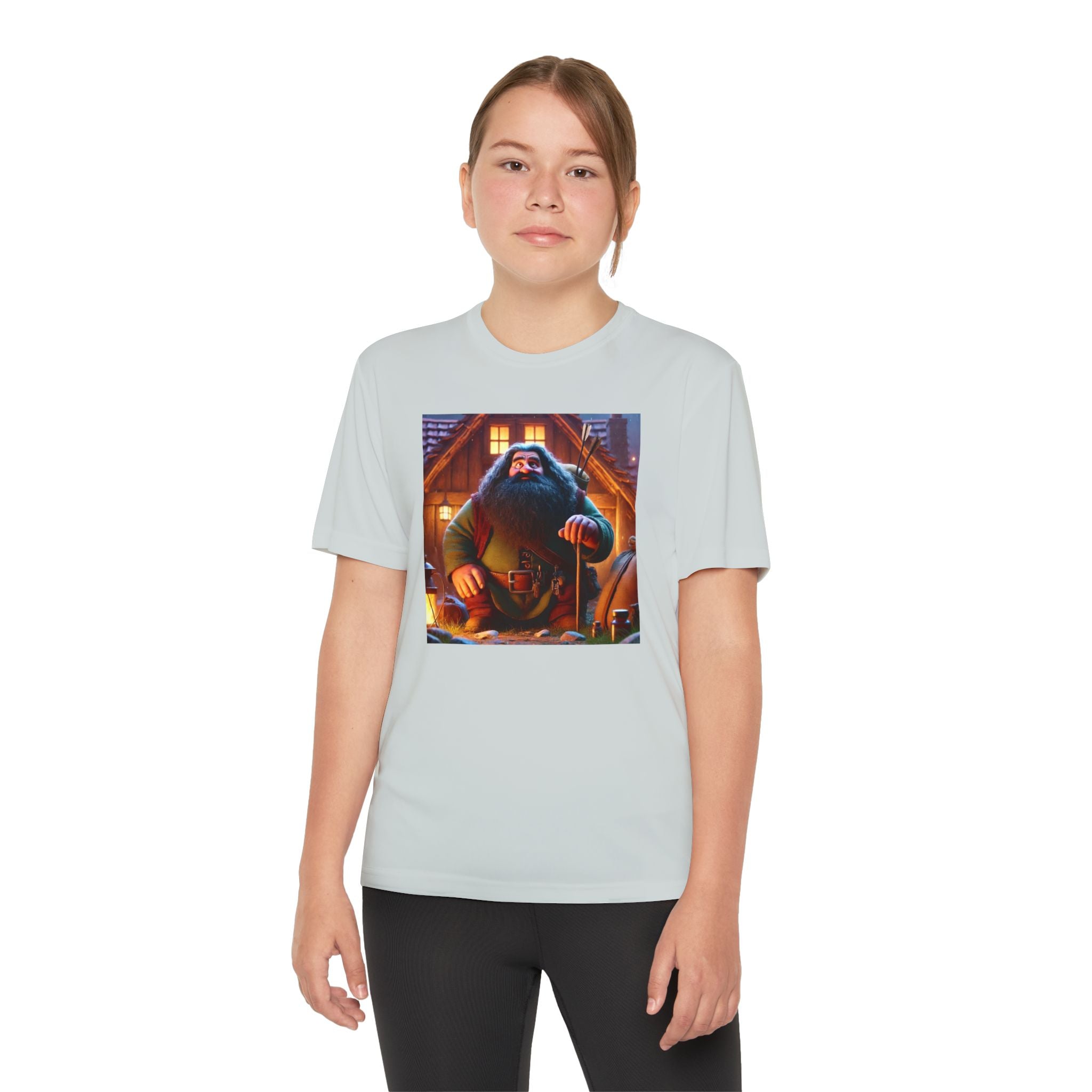 Youth Competitor Tee - Harry Potter, Wizard School Shirt, Magical Kids Top, Hogwarts Fan Gift, Sorcerer's Stone T-Shirt