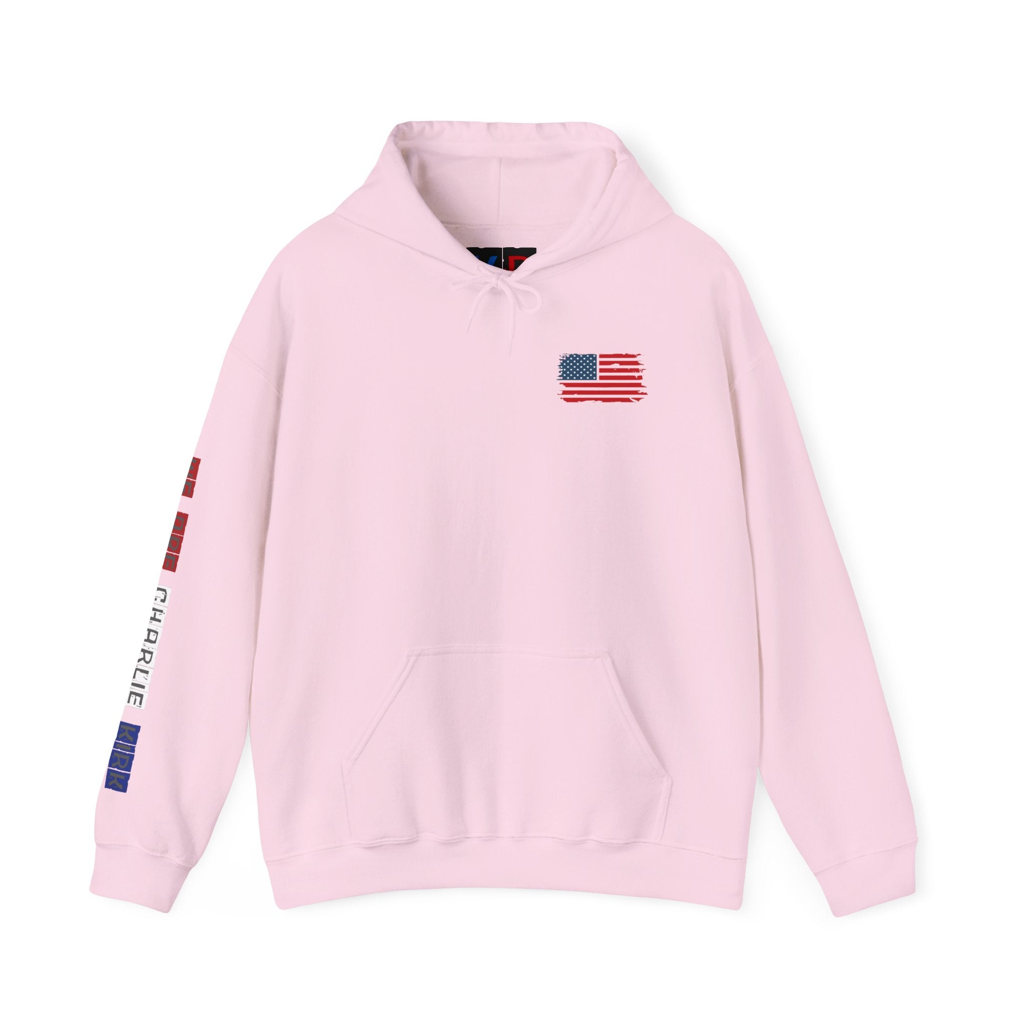 Charlie kirk Patriotic Hoodie Rebel Spirit Unisex Hoodie