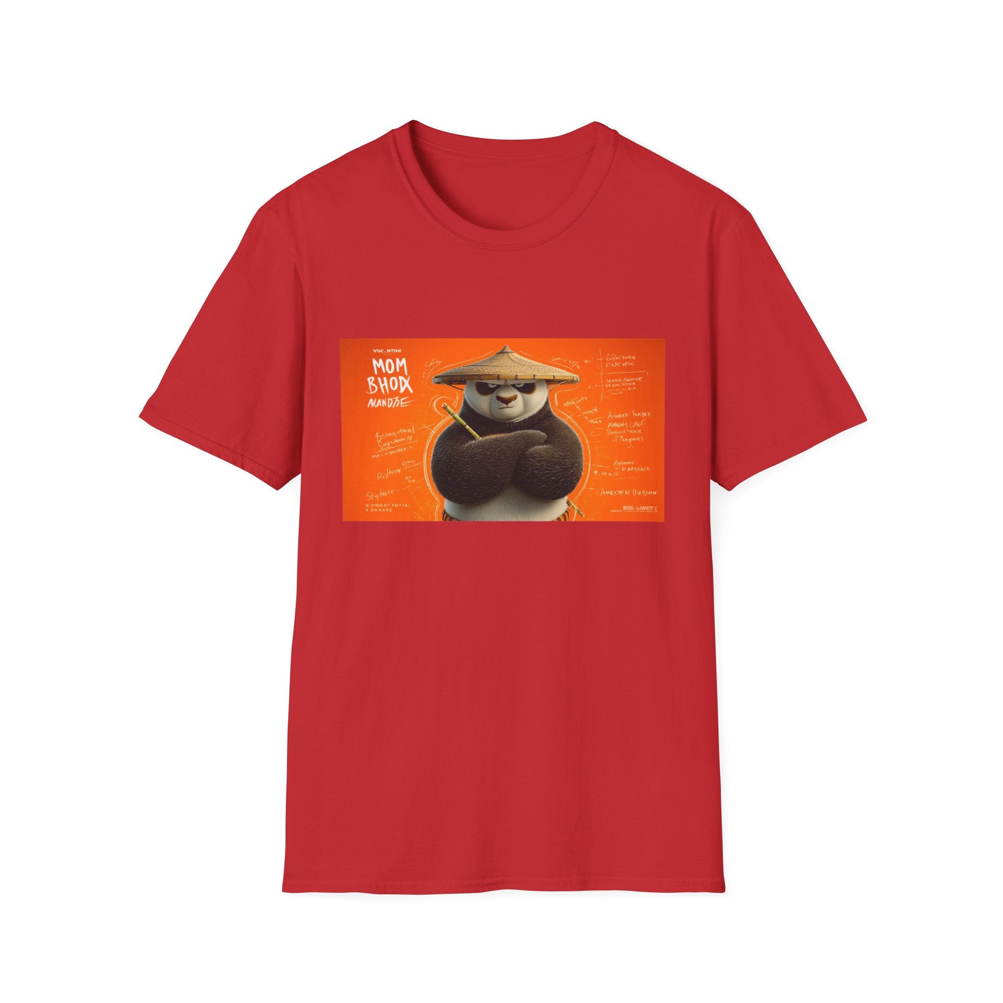 Kung Fu Panda Unisex Softstyle T-Shirt, DreamWorks Animation Youth Competitor Tee, Graphic Tee, Movie Fan Gift, Cult Classic Shirt, Comfy