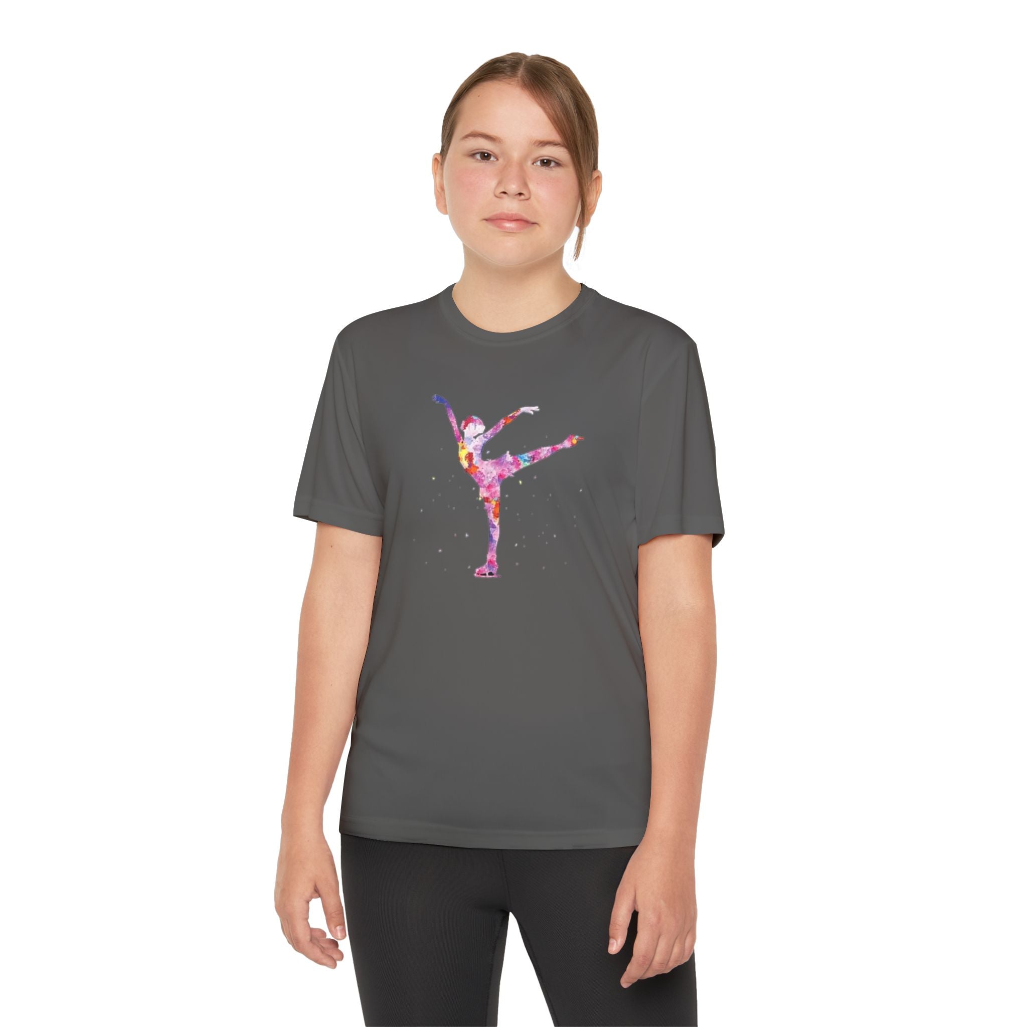 Ballet Youth Sports Graphic Tee, Cool Athletic Shirt for Kids, Perfect for Sports Events, Team Spirit, Birthday Gift, Summer Activities