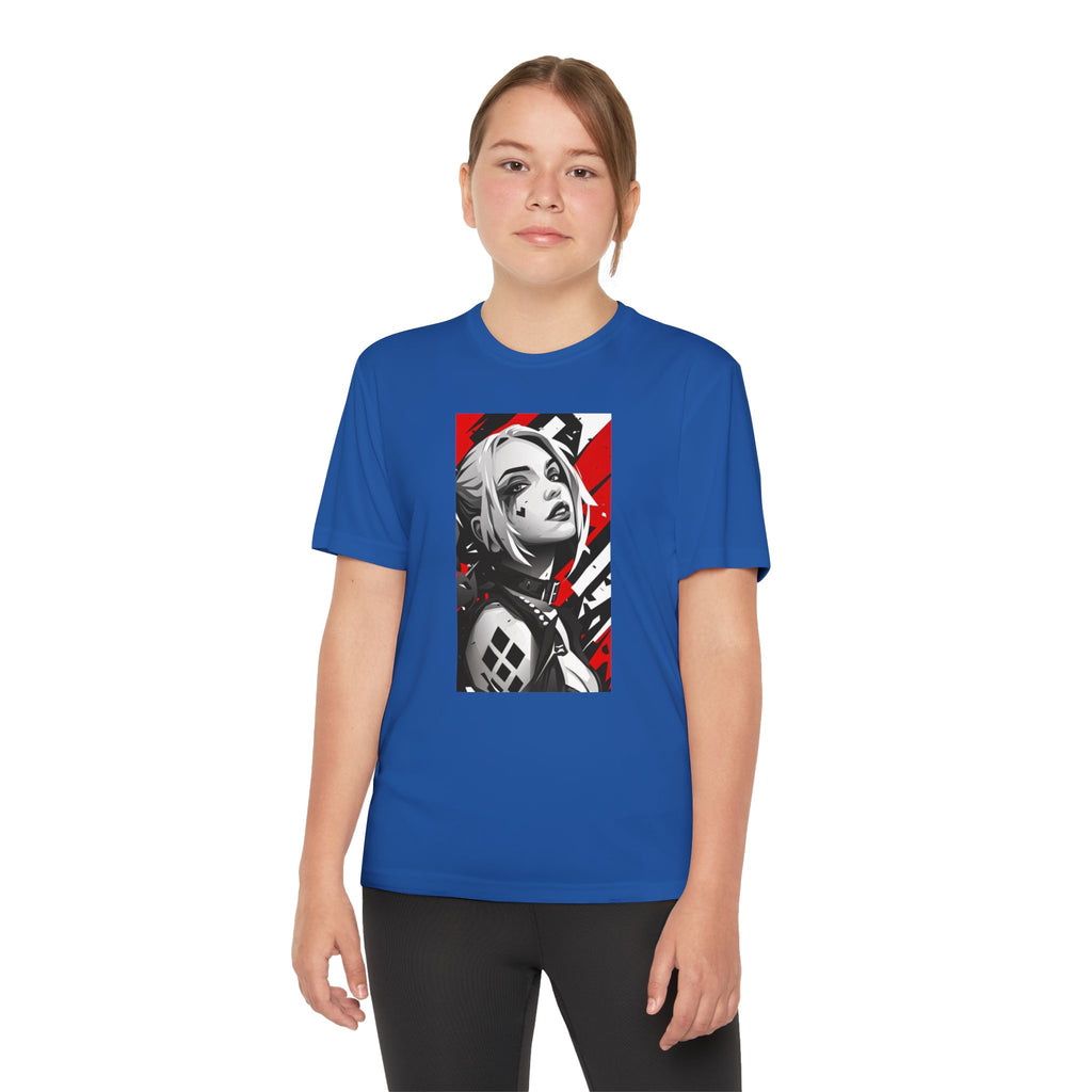 Superhero Youth T-Shirt Sports Graphic Tee, Cool Athletic Shirt for Kids