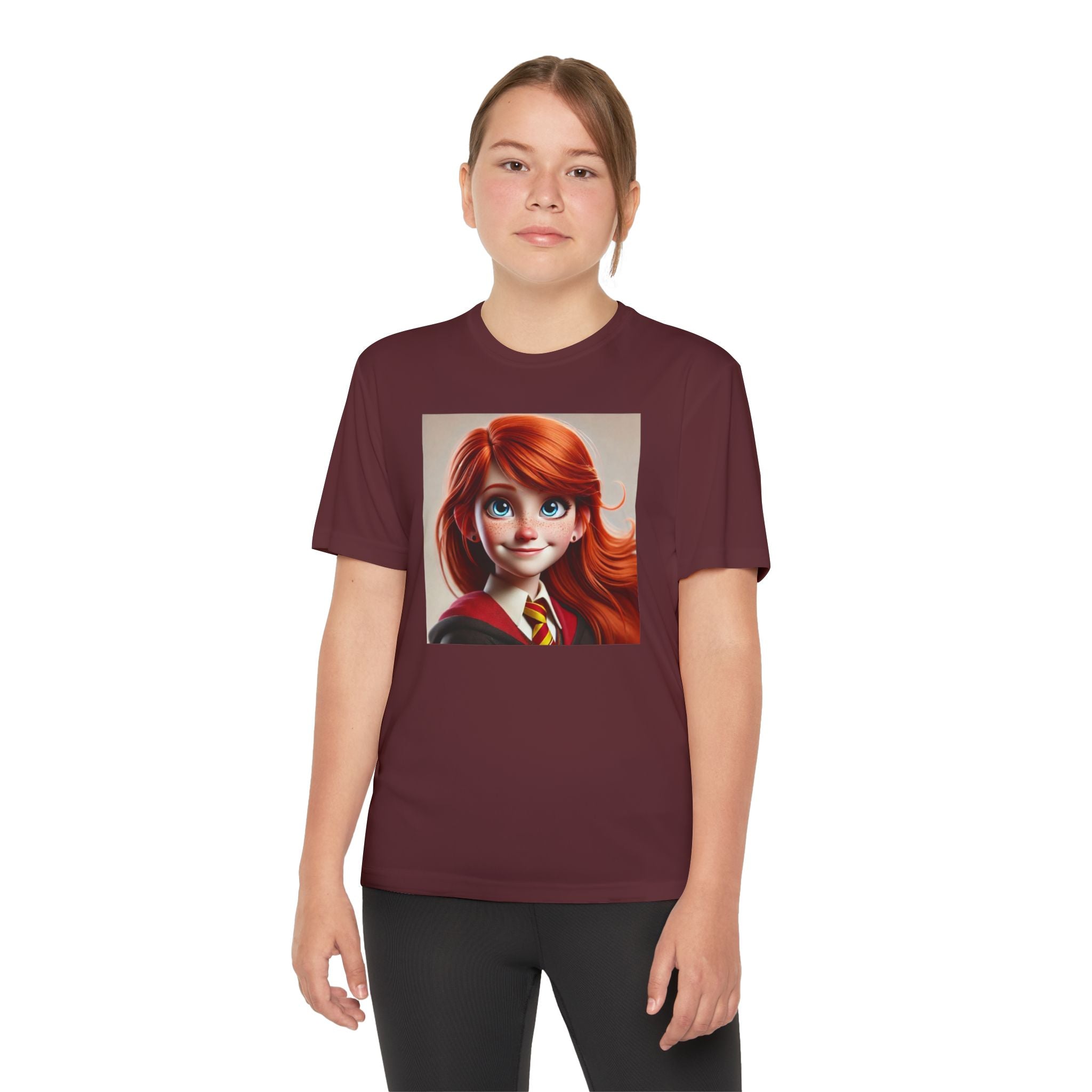Youth Competitor Tee - Harry Potter, Wizard School Shirt, Magical Kids Top, Hogwarts Fan Gift, Sorcerer's Stone T-Shirt