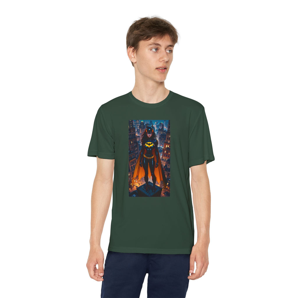 Copy of Superhero Youth T-Shirt Sports Graphic Tee, Cool Athletic Shirt for Kids