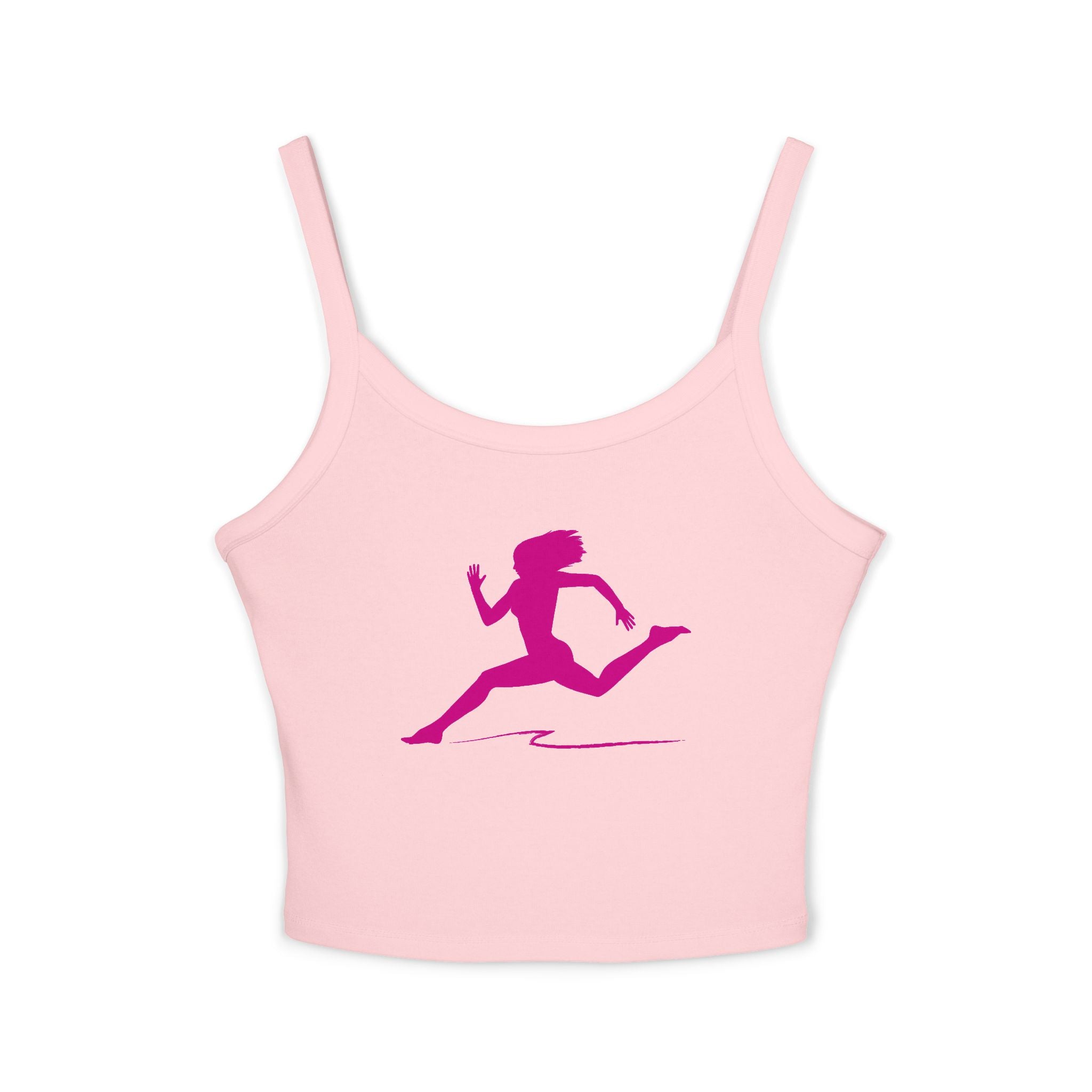Running Woman Tank Top, Athletic Workout Top, Fitness Sleeveless Shirt, Jogging Muscle Tee, Exercise Gym Cami