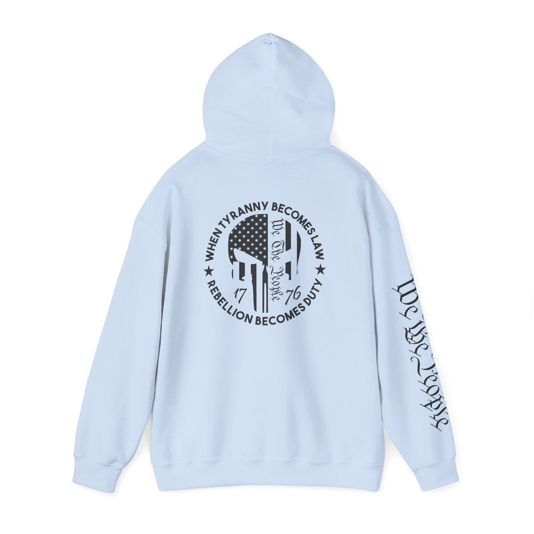 We The People Patriotic Hoodie Rebel Spirit Unisex Hoodie