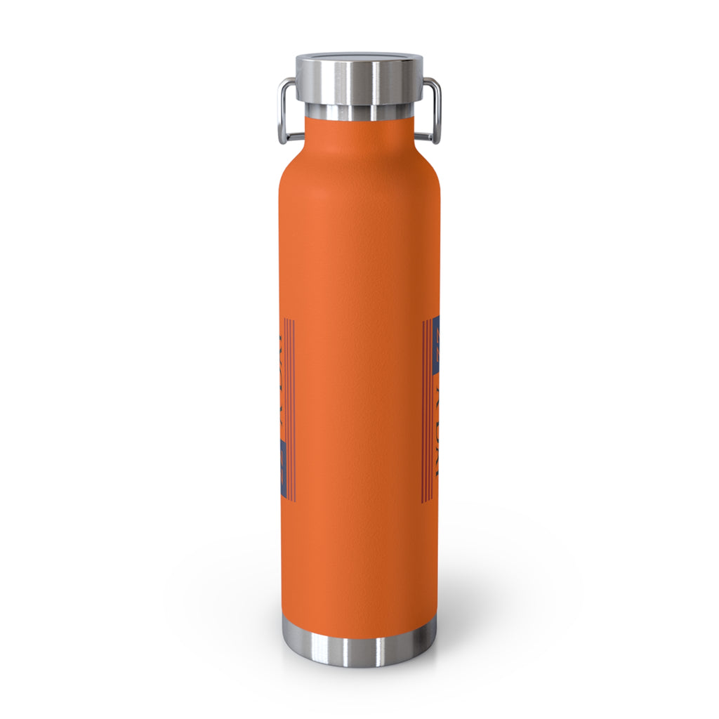 22 A Day Patriotic Copper Insulated Water Bottle