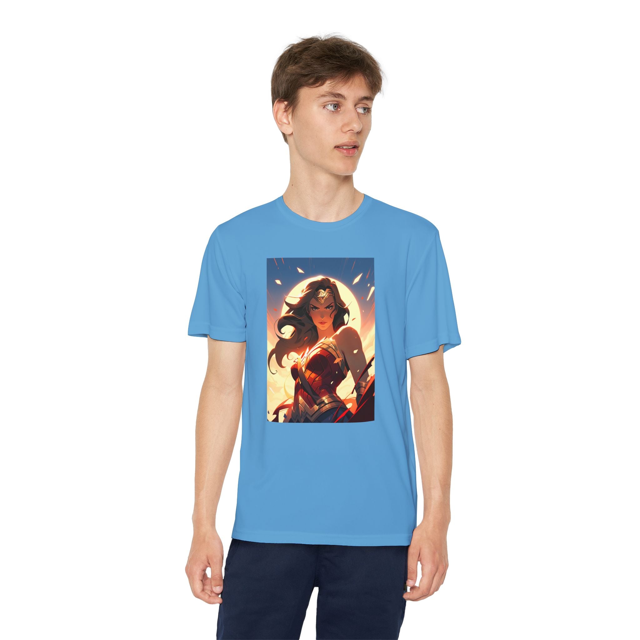 Wonder Woman Superhero Marvel t-shirt, Kids Graphic Tee, Boys Superhero Shirt, Children's Movie Character Top