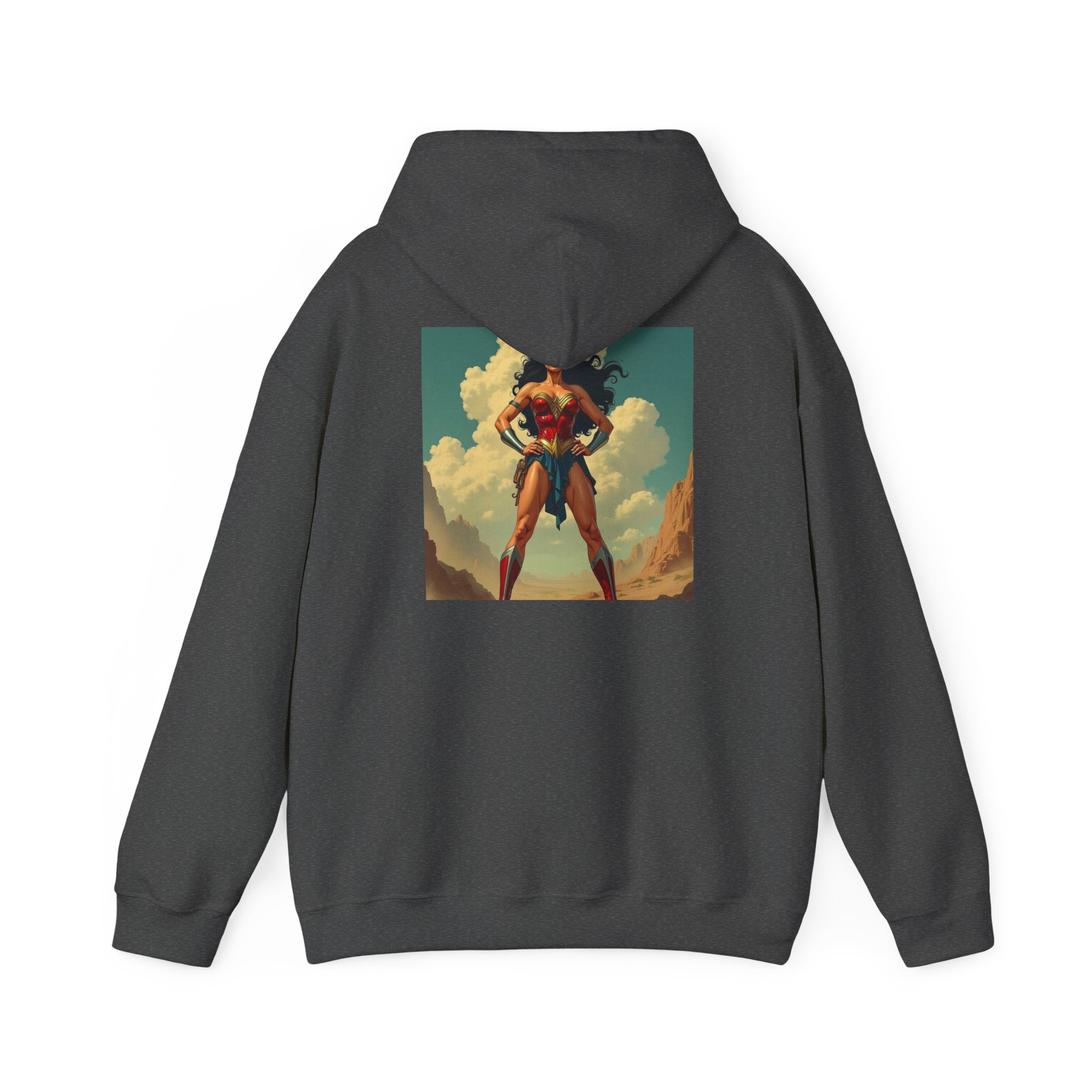Hooded Sweatshirt - Wonder Woman Design