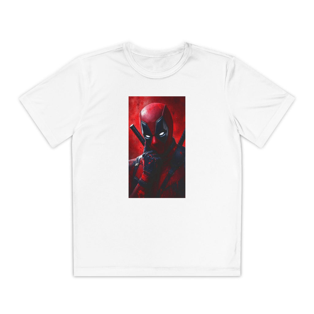 Deadpool Superhero Marvel Patriotic, Kids Graphic T-Shirt, Boys Hero Top, Girls Comic Book Clothing, Birthday