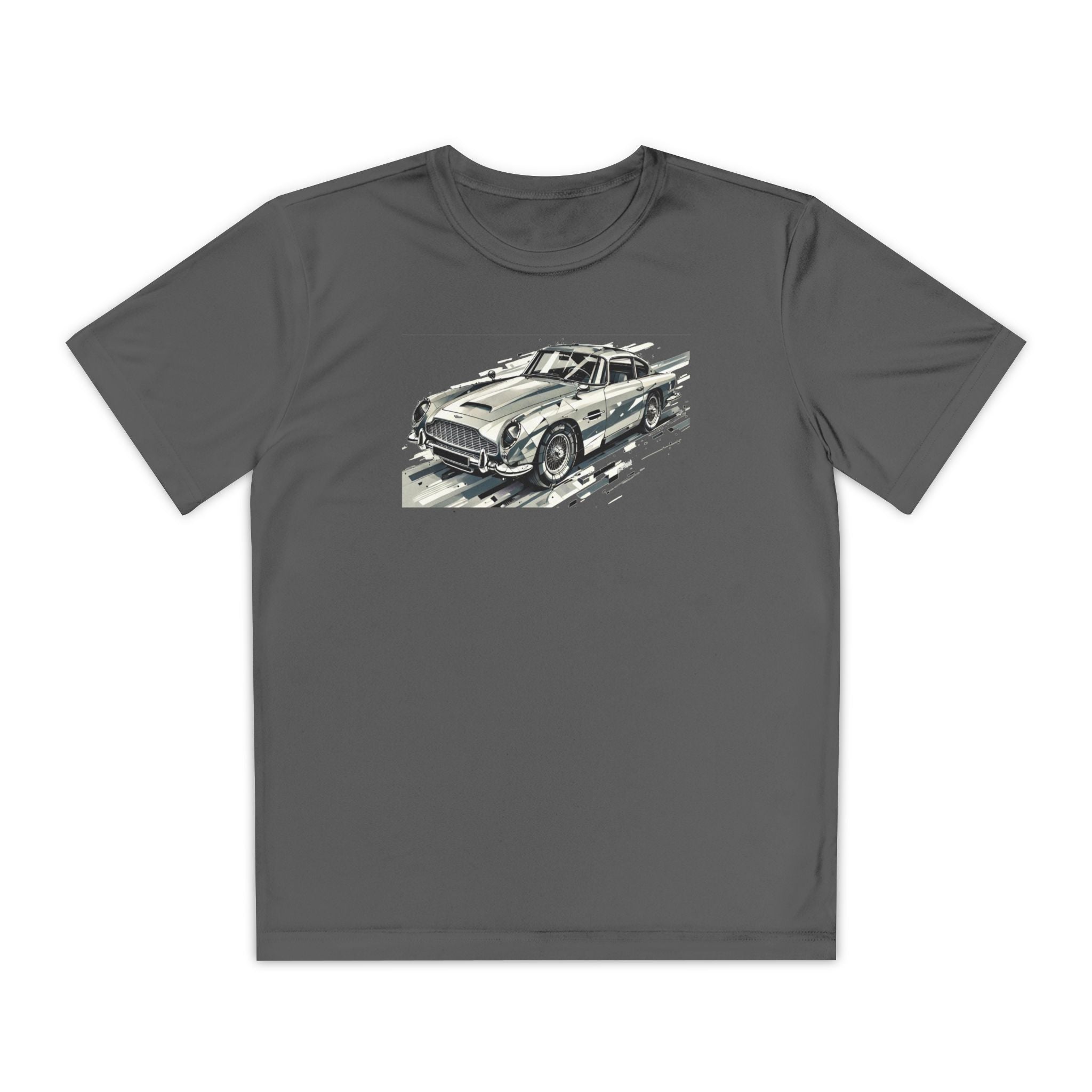 Aston Martin Youth T-Shirt Sports Graphic Tee, Cool Athletic Shirt for Kids, Perfect for Sports Events, Team Spirit
