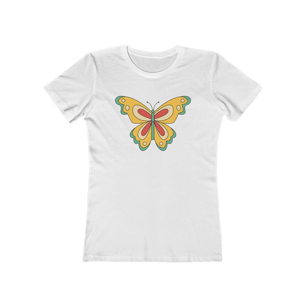 Butterfly Women's Tshirt, Butterfly Graphic Tee, Women's Butterfly Shirt, Butterfly Print Shirt, Boho Butterfly Tee