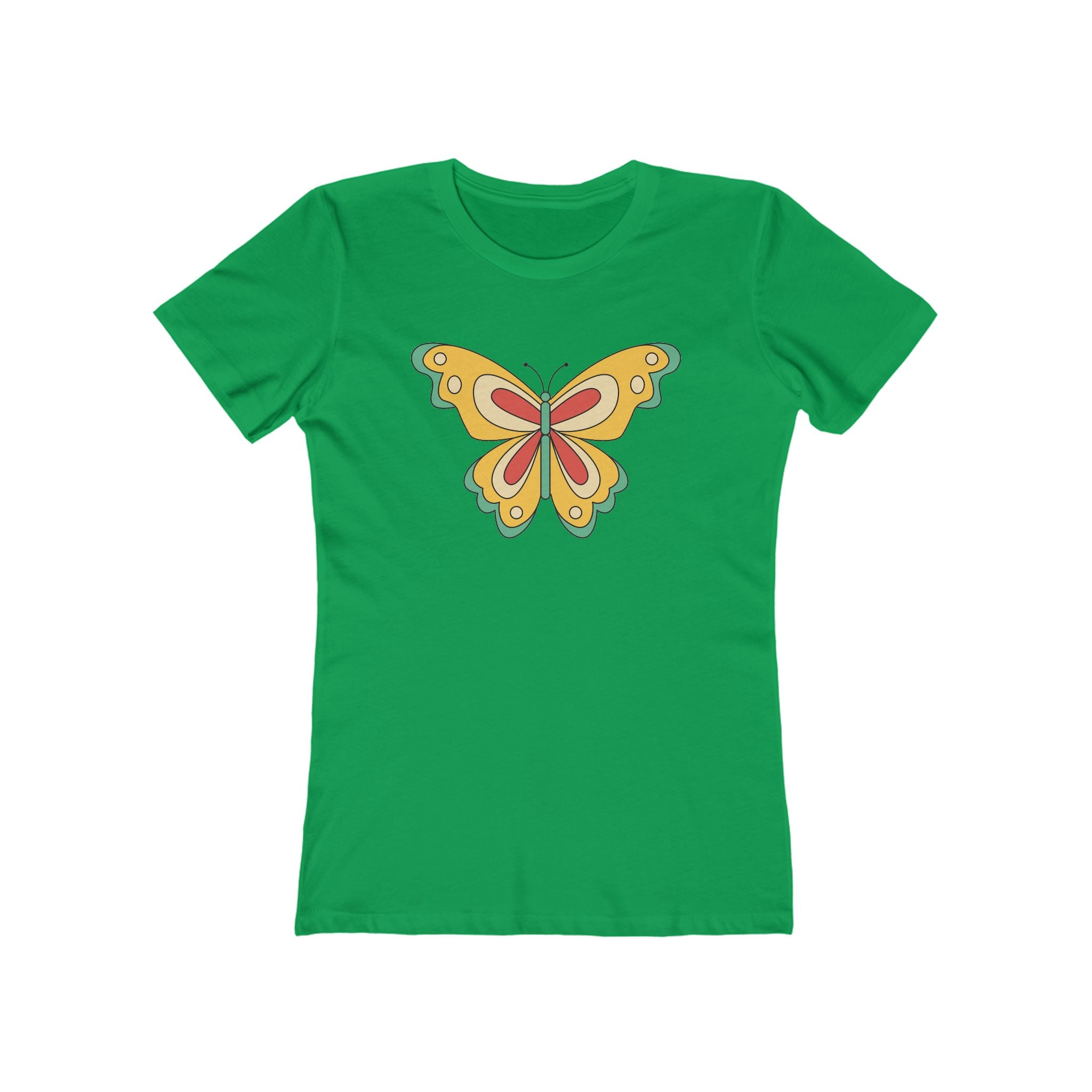 Butterfly Women's Tshirt, Butterfly Graphic Tee, Women's Butterfly Shirt, Butterfly Print Shirt, Boho Butterfly Tee