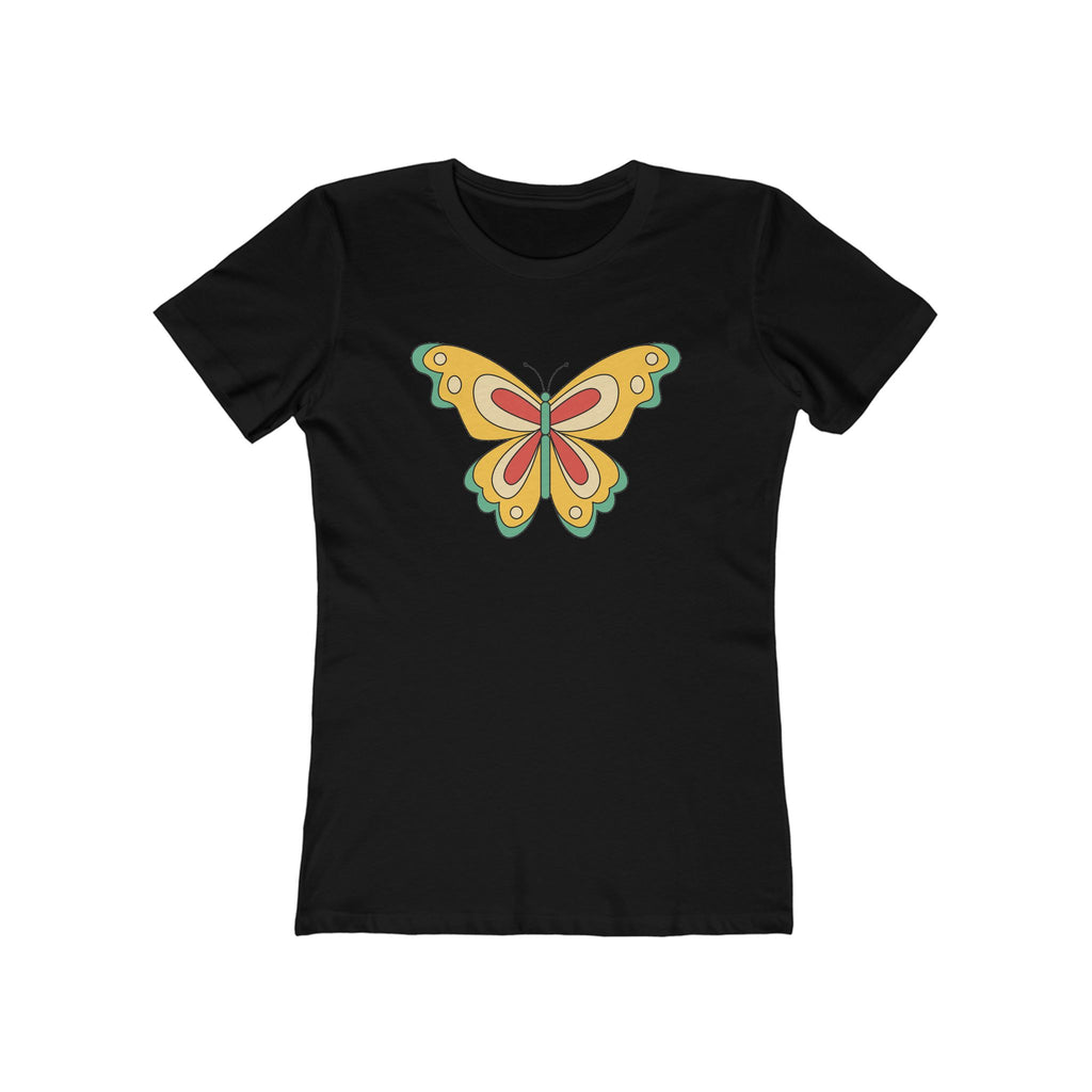 Butterfly Women's Tshirt, Butterfly Graphic Tee, Women's Butterfly Shirt, Butterfly Print Shirt, Boho Butterfly Tee