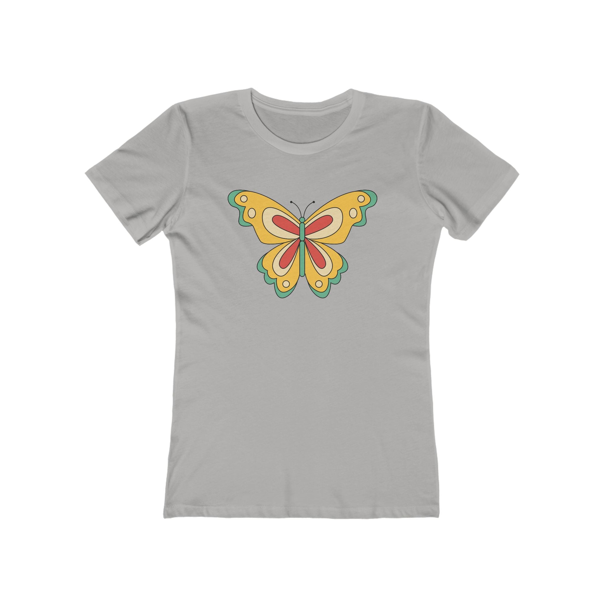 Butterfly Women's Tshirt, Butterfly Graphic Tee, Women's Butterfly Shirt, Butterfly Print Shirt, Boho Butterfly Tee