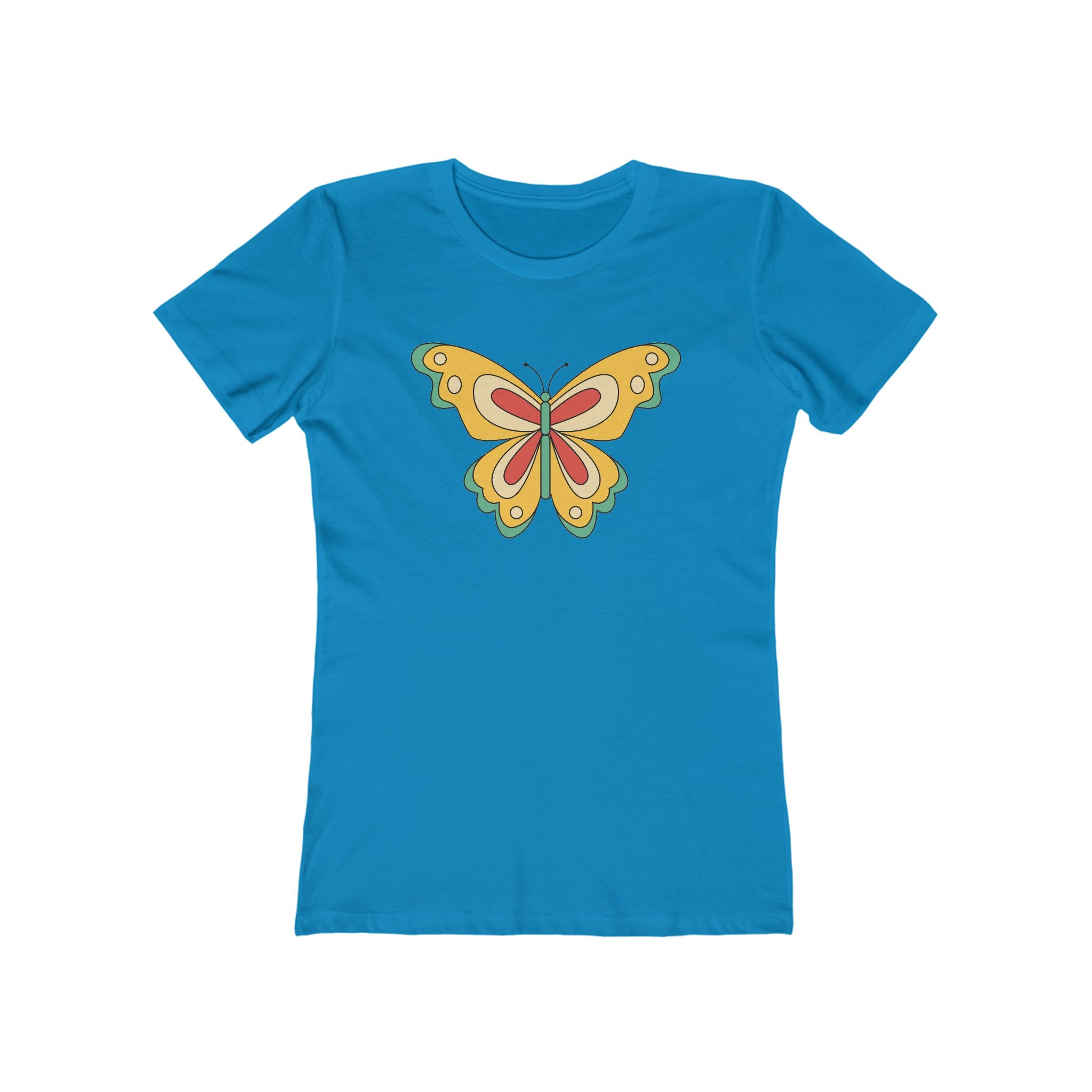 Butterfly Women's Tshirt, Butterfly Graphic Tee, Women's Butterfly Shirt, Butterfly Print Shirt, Boho Butterfly Tee