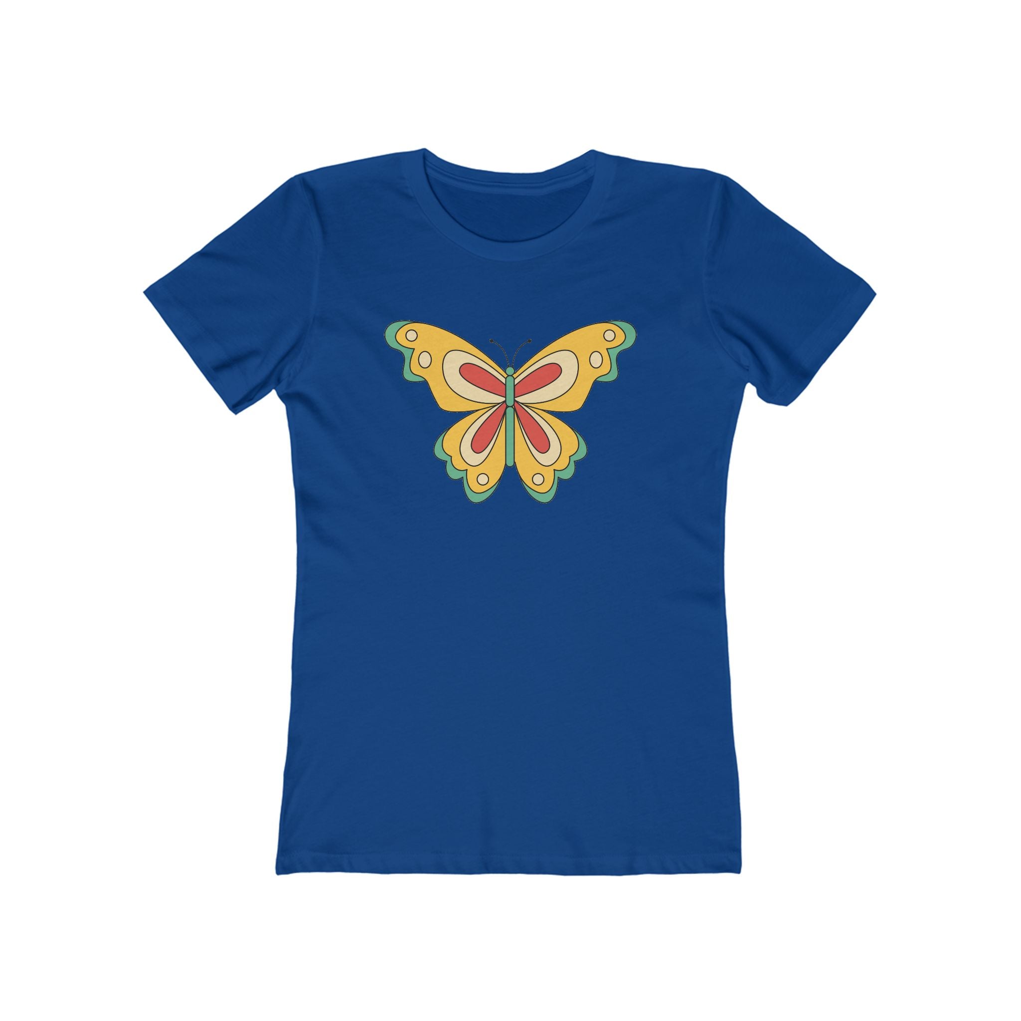 Butterfly Women's Tshirt, Butterfly Graphic Tee, Women's Butterfly Shirt, Butterfly Print Shirt, Boho Butterfly Tee