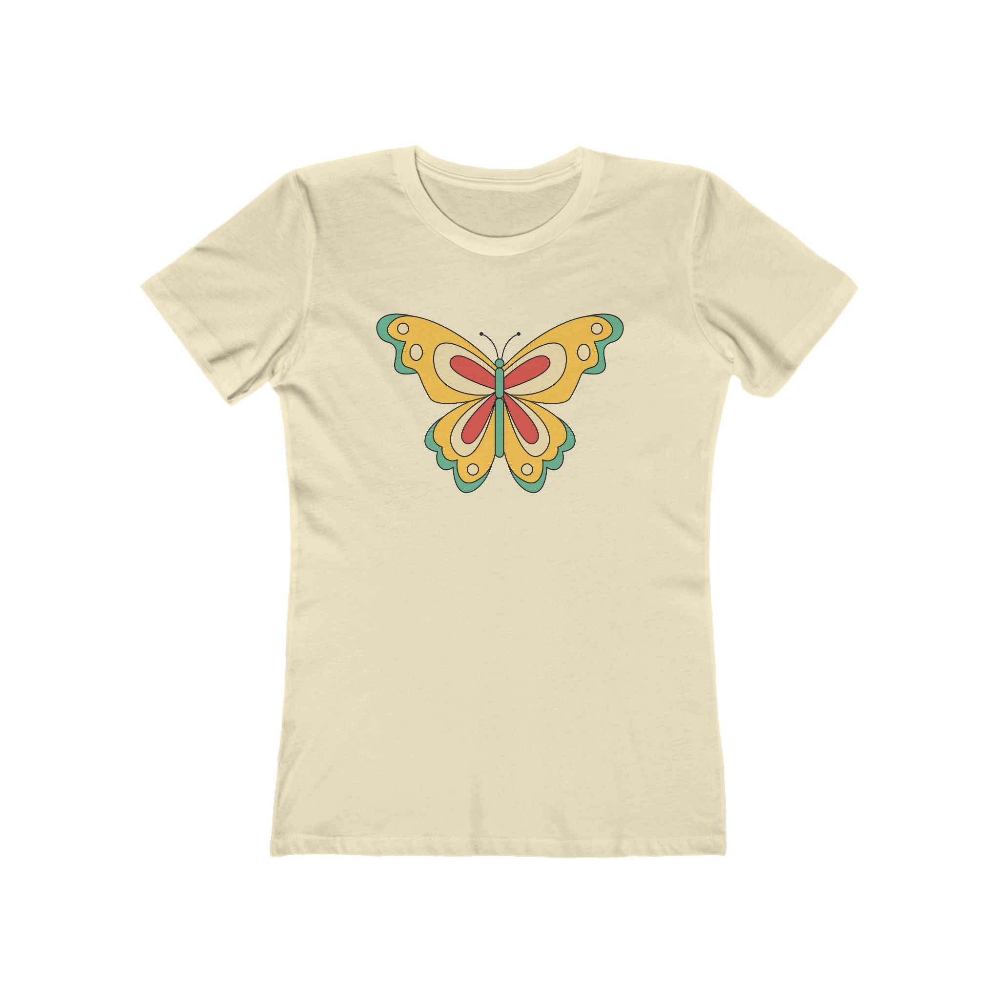 Butterfly Women's Tshirt, Butterfly Graphic Tee, Women's Butterfly Shirt, Butterfly Print Shirt, Boho Butterfly Tee