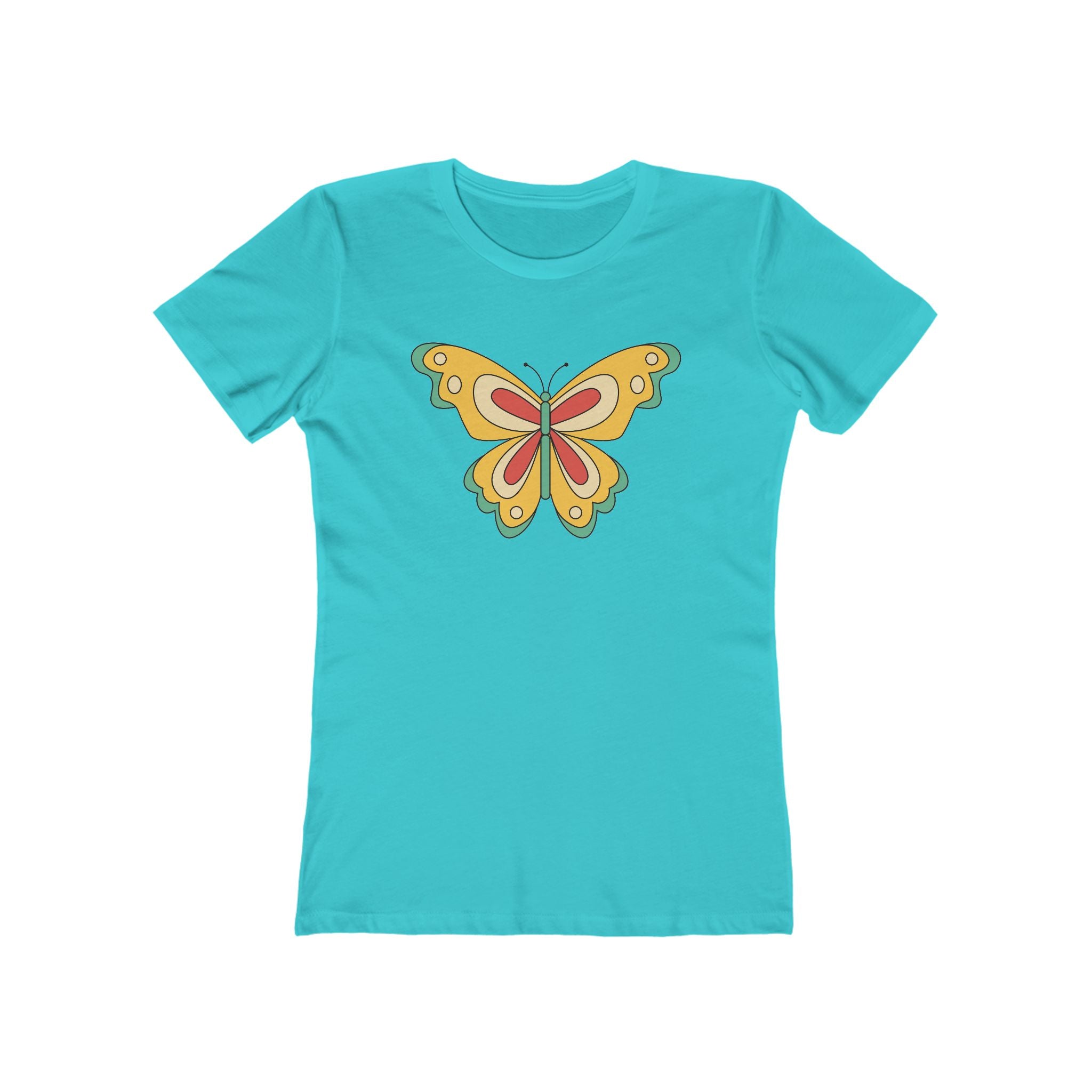 Butterfly Women's Tshirt, Butterfly Graphic Tee, Women's Butterfly Shirt, Butterfly Print Shirt, Boho Butterfly Tee