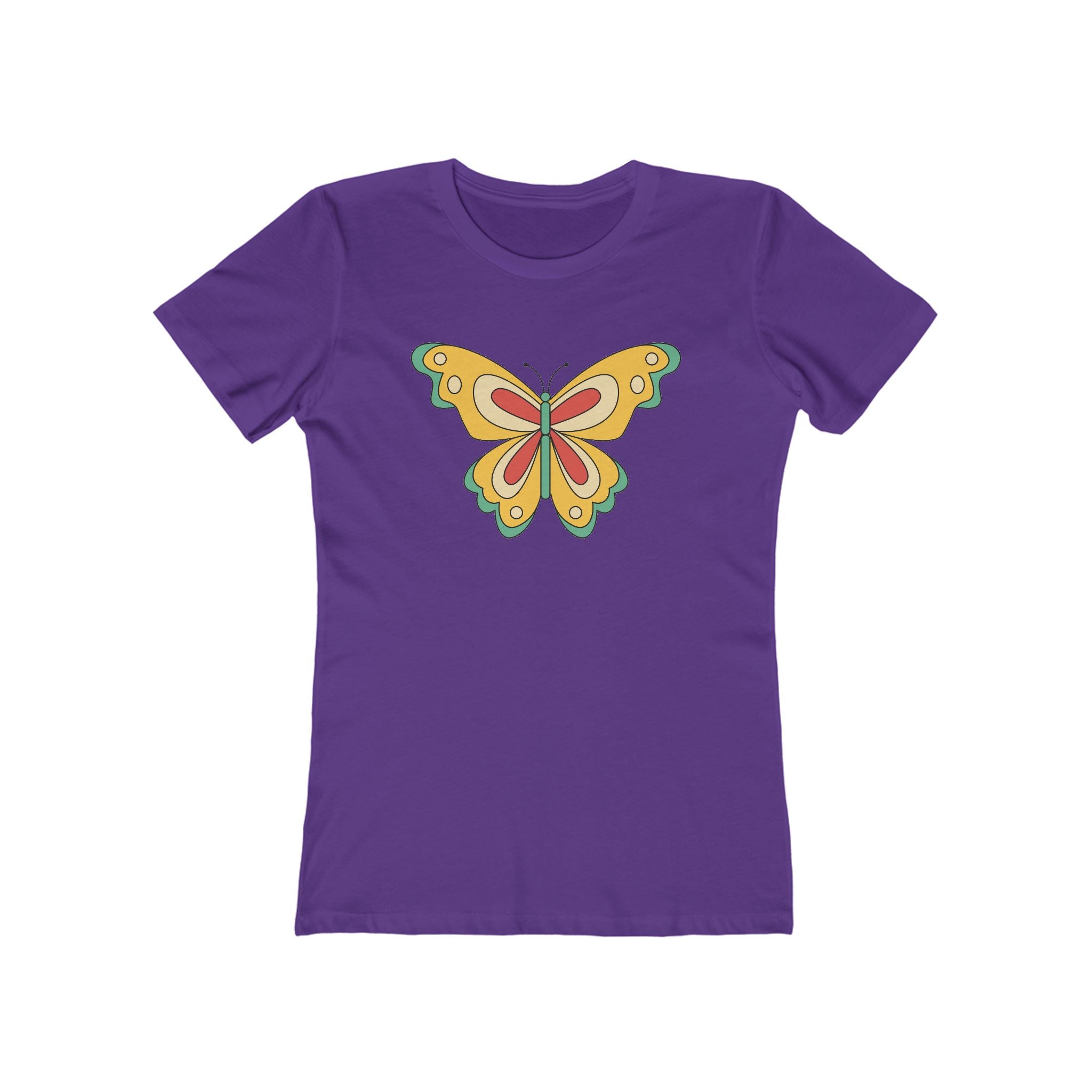 Butterfly Women's Tshirt, Butterfly Graphic Tee, Women's Butterfly Shirt, Butterfly Print Shirt, Boho Butterfly Tee