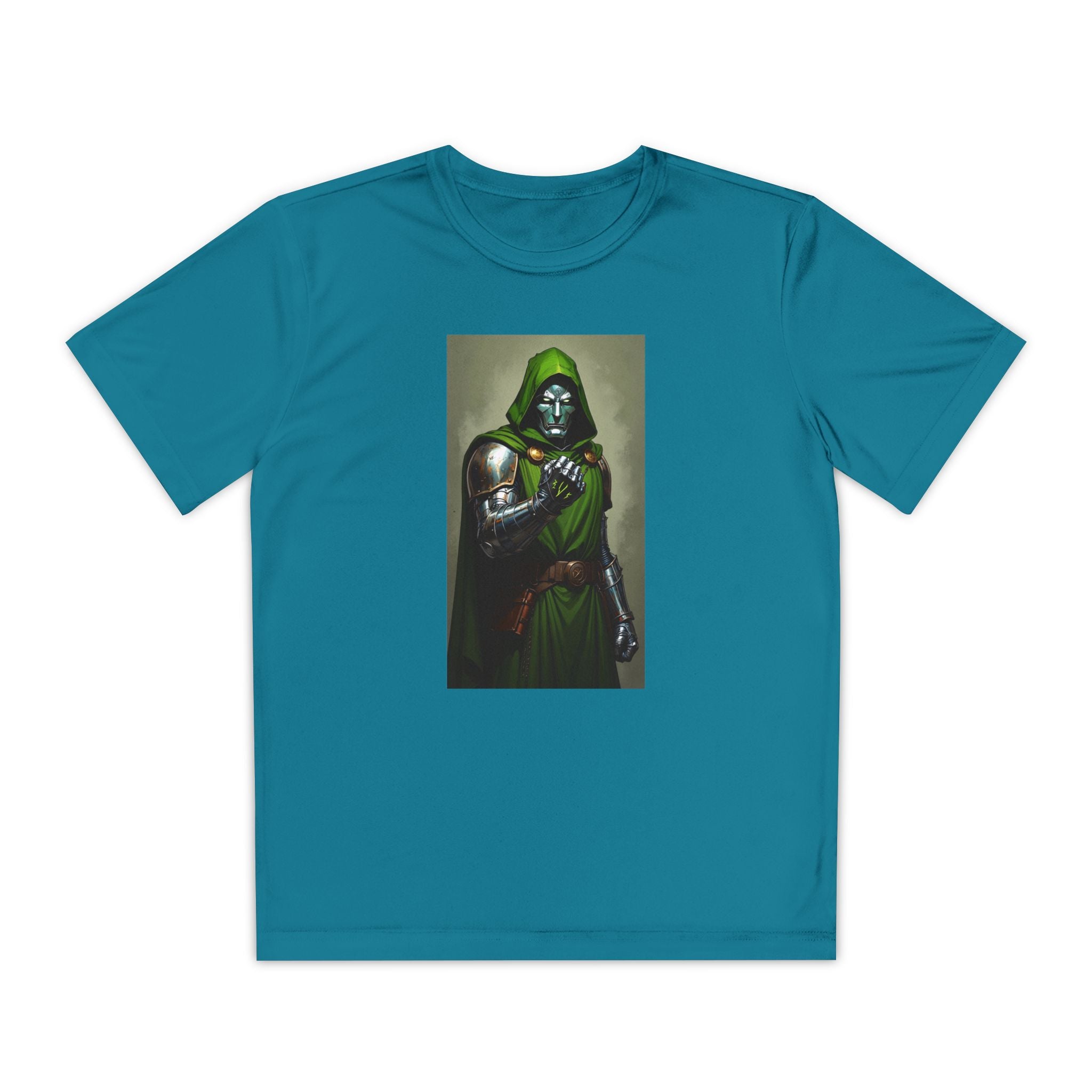 Dr Doom Superhero Marvel Patriotic, Kids Graphic T-Shirt, Boys Hero Top, Girls Comic Book Clothing, Birthday