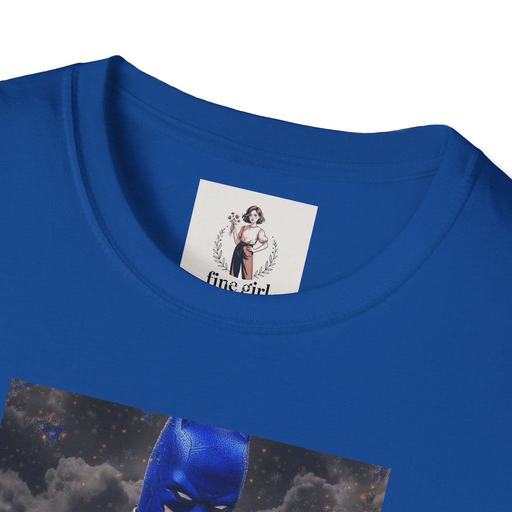Batman Marvel Unisex Softstyle T-Shirt, Comic Book Tee, Geeky Clothing, Cosplay Costume Top