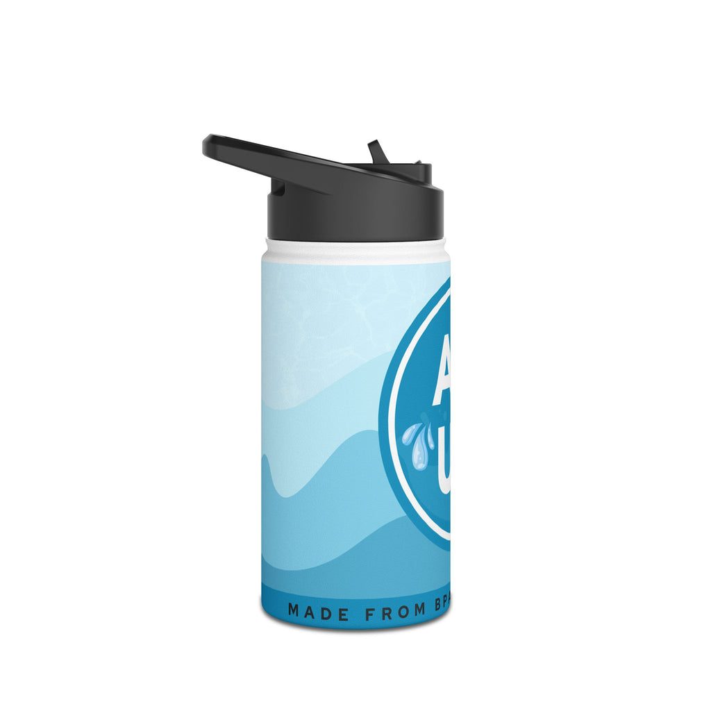 Aqua Stainless Steel Water Bottle, Eco-Friendly Hydration for Travel, Sports, Yoga, Gifts, Outdoor Adventures
