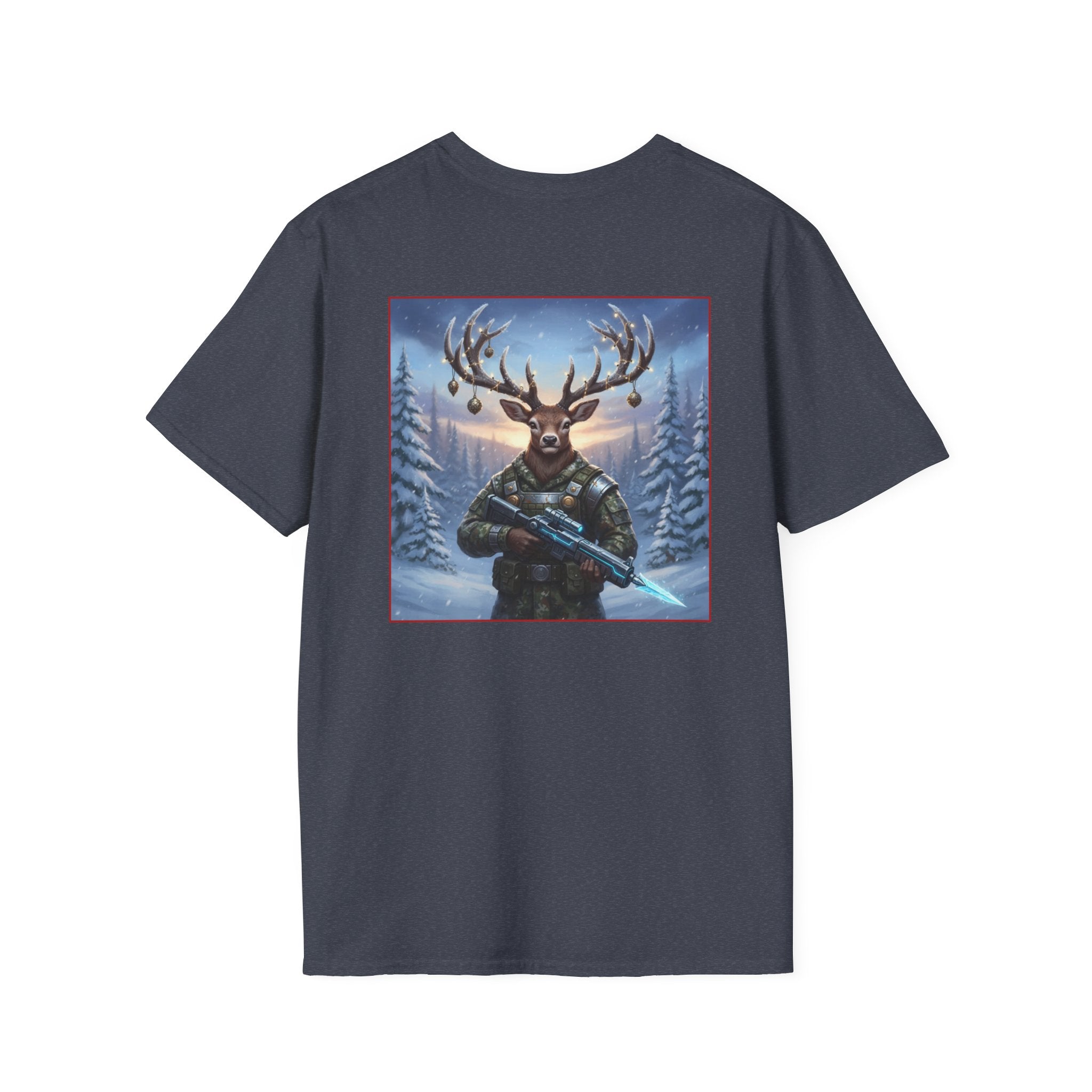 Yule Guard Patriotic Christmas Holiday ~ Unisex Softstyle T-Shirt