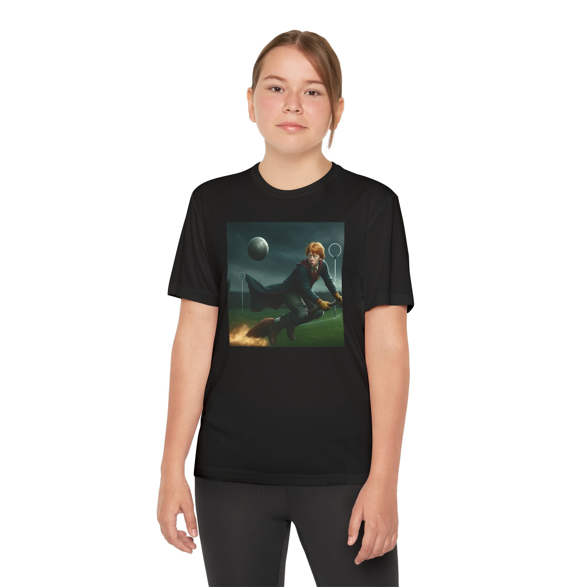 Youth Competitor Tee - Harry Potter, Wizard School Shirt, Magical Kids Top, Hogwarts Fan Gift, Sorcerer's Stone T-Shirt