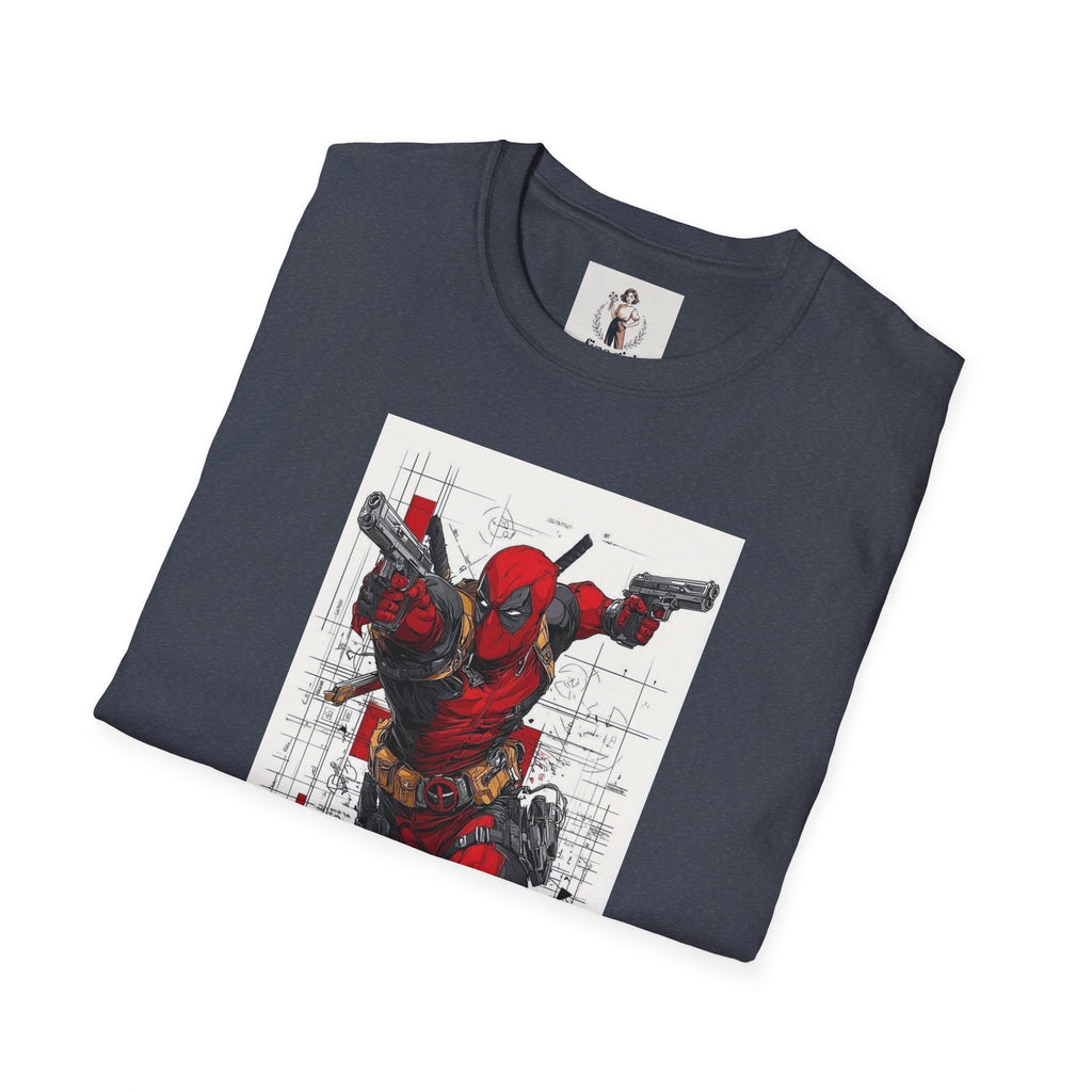 Deadpool Hero Unisex Softstyle T-Shirt