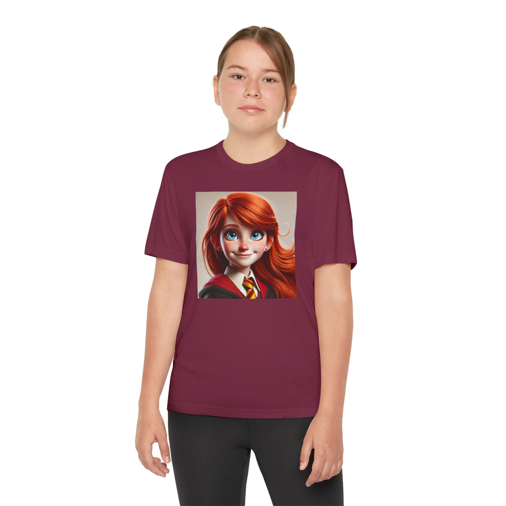 Youth Competitor Tee - Harry Potter, Wizard School Shirt, Magical Kids Top, Hogwarts Fan Gift, Sorcerer's Stone T-Shirt