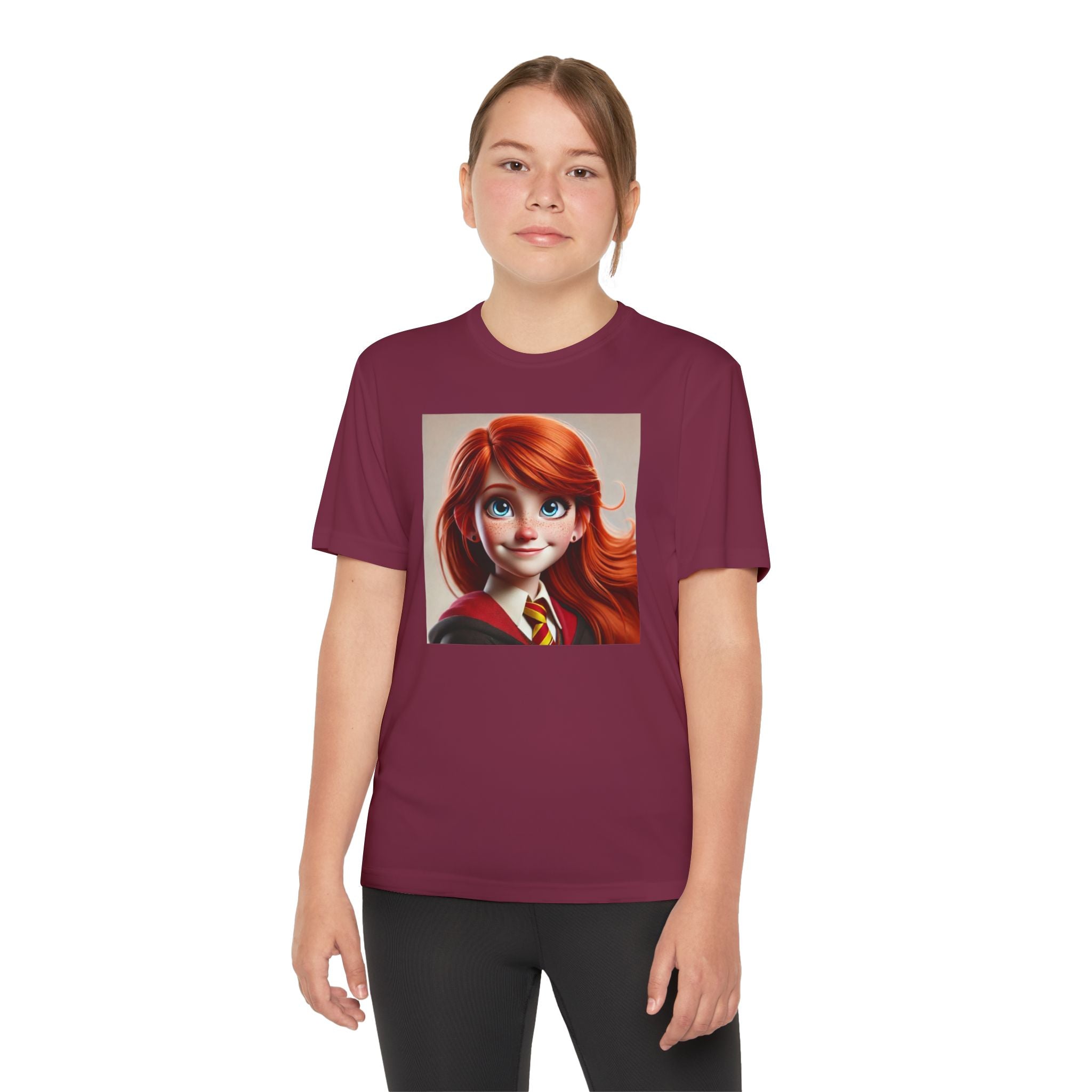 Youth Competitor Tee - Harry Potter, Wizard School Shirt, Magical Kids Top, Hogwarts Fan Gift, Sorcerer's Stone T-Shirt