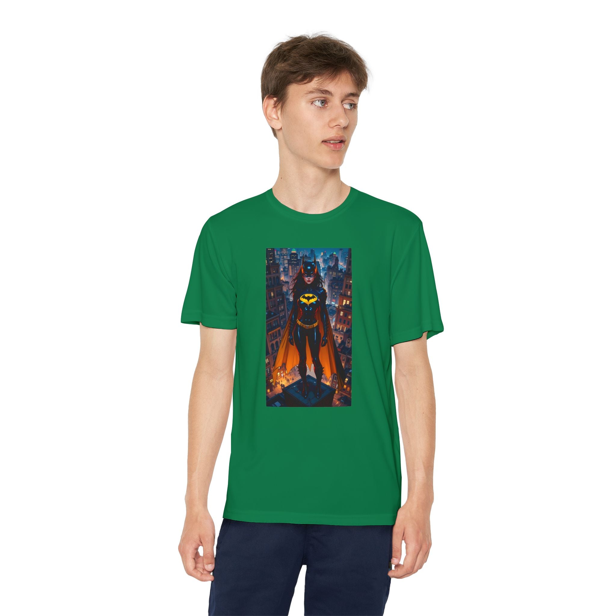 Copy of Superhero Youth T-Shirt Sports Graphic Tee, Cool Athletic Shirt for Kids