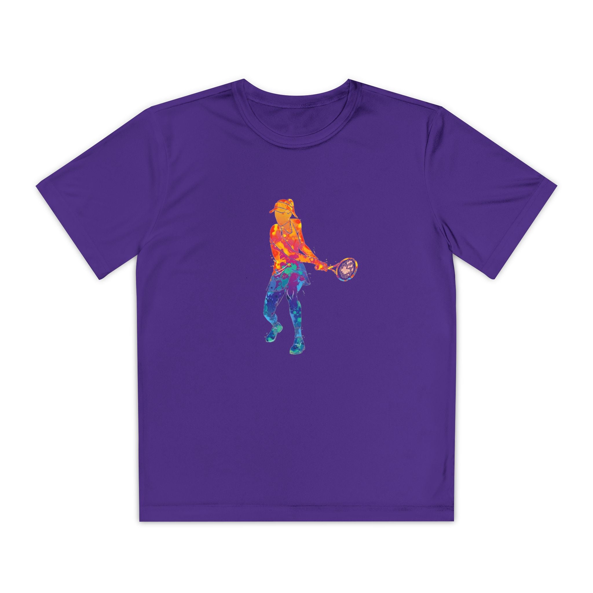 Tennis Youth Sports Graphic Tee, Cool Athletic Shirt for Kids, Perfect for Sports Events, Team Spirit, Birthday Gift, Summer Activities