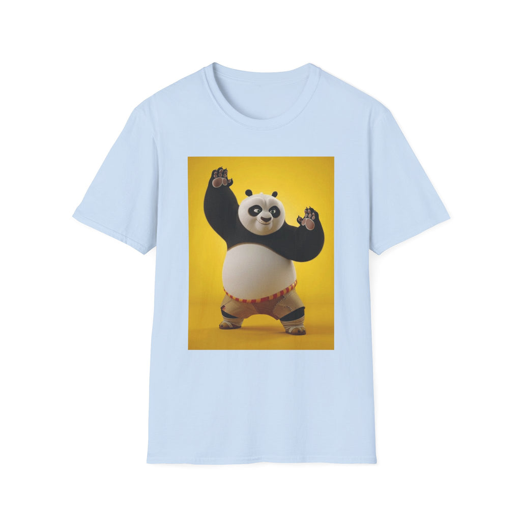 Kung Fu Panda Unisex Softstyle T-Shirt, DreamWorks Animation Youth Competitor Tee, Graphic Tee, Movie Fan Gift, Cult Classic Shirt, Comfy
