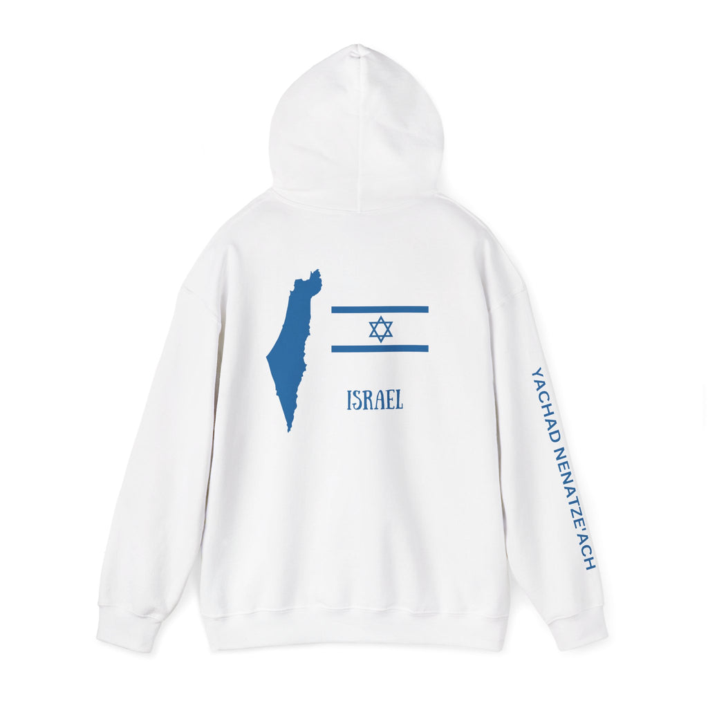 Isreal Flag And Map ~ Rebel Spirit Unisex Hoodie