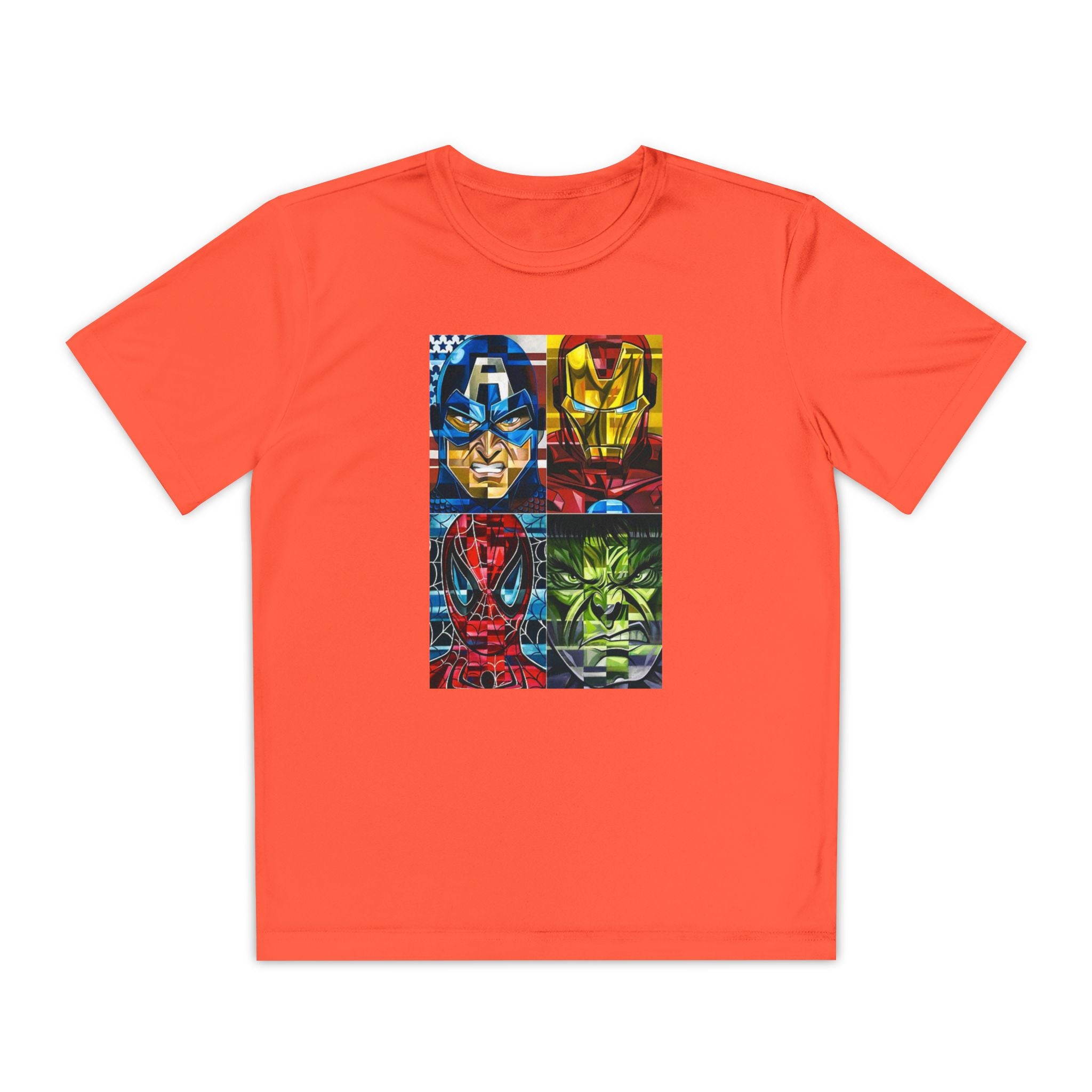 Advengers Youth T-Shirt Sports Graphic Tee, Cool Athletic Shirt for Kids, Perfect for Sports Events, Team Spirit