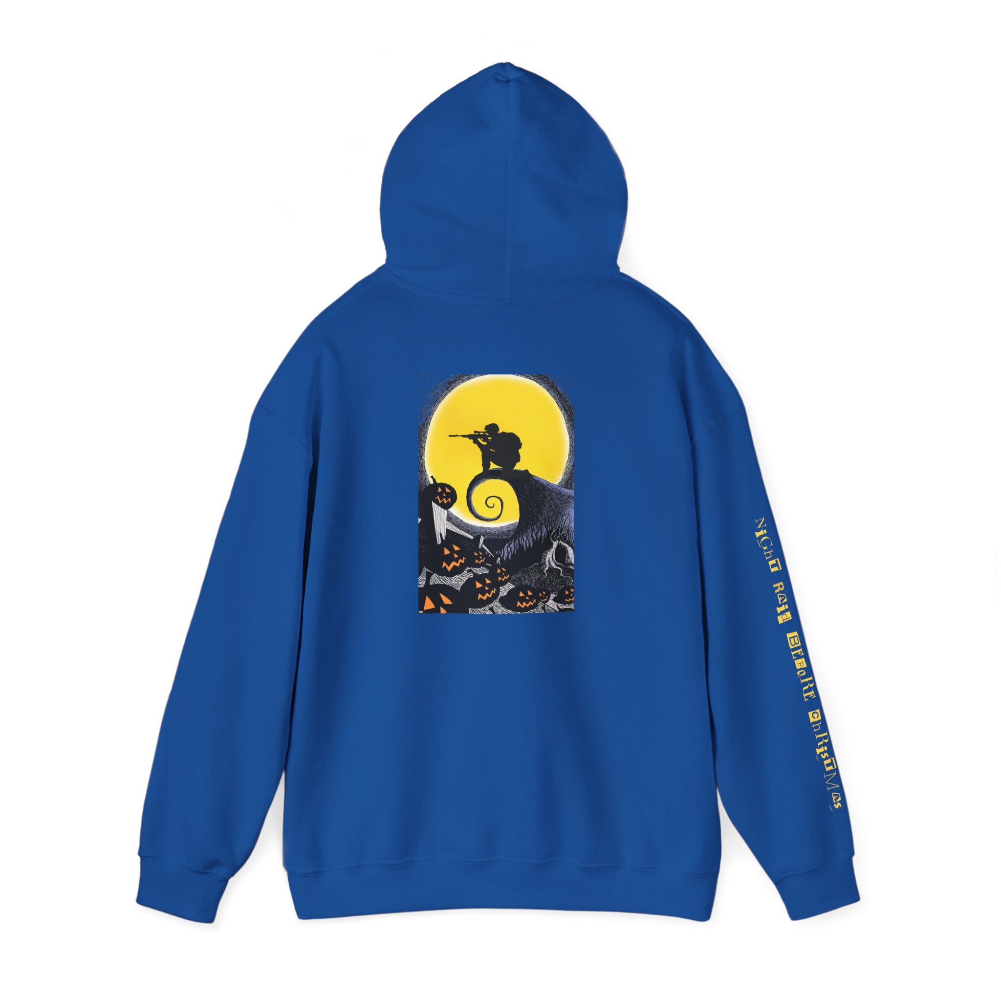 Night Raid Before Christmas Patriotic Hoodie ~ Rebel Spirit Unisex Hoodie